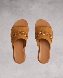 Beau Chain Sandal - Suede image number 4