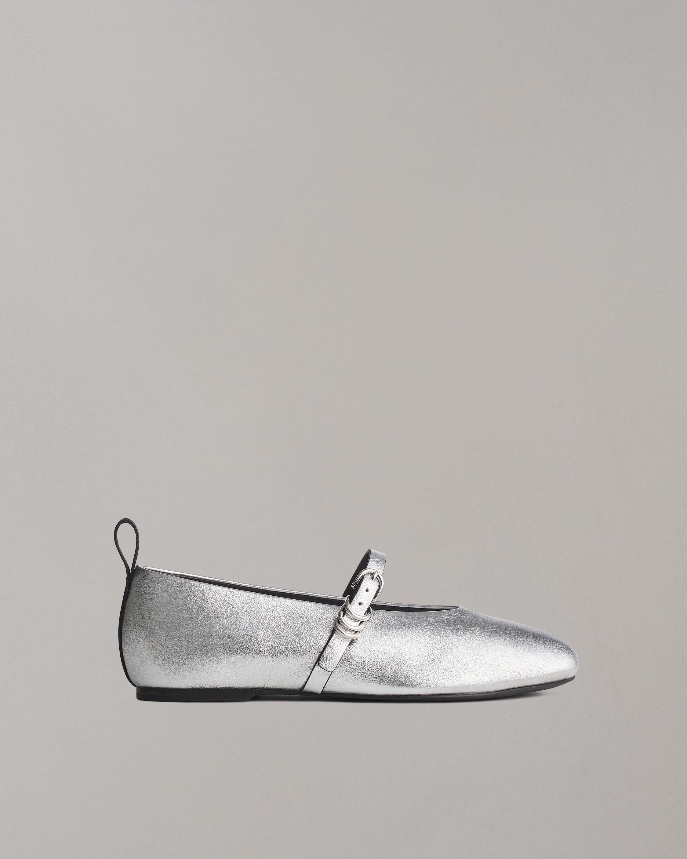 Spire Mary Jane Shoes - Silver | rag & bone