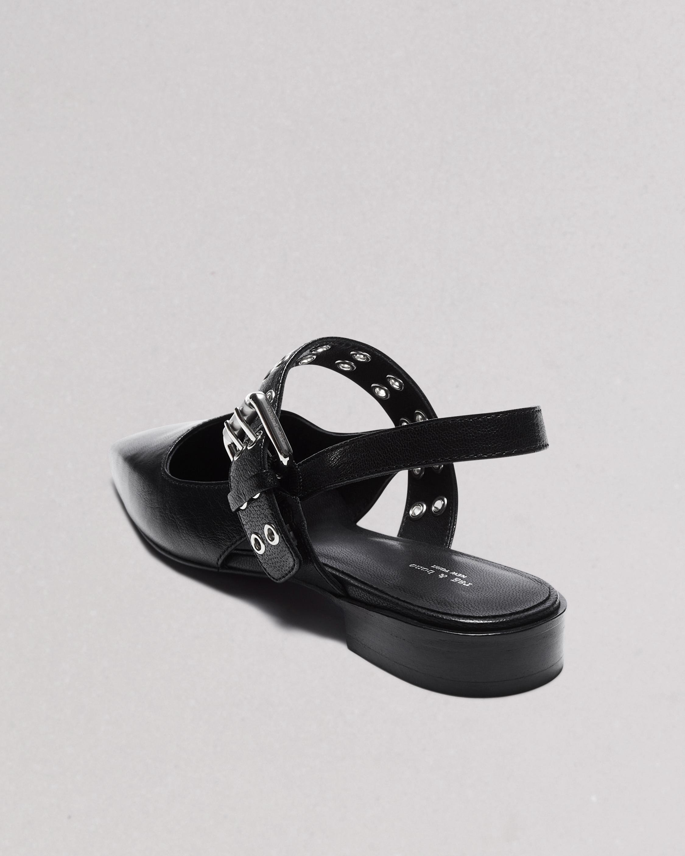 Astra Leather Slingback Flats image number 5