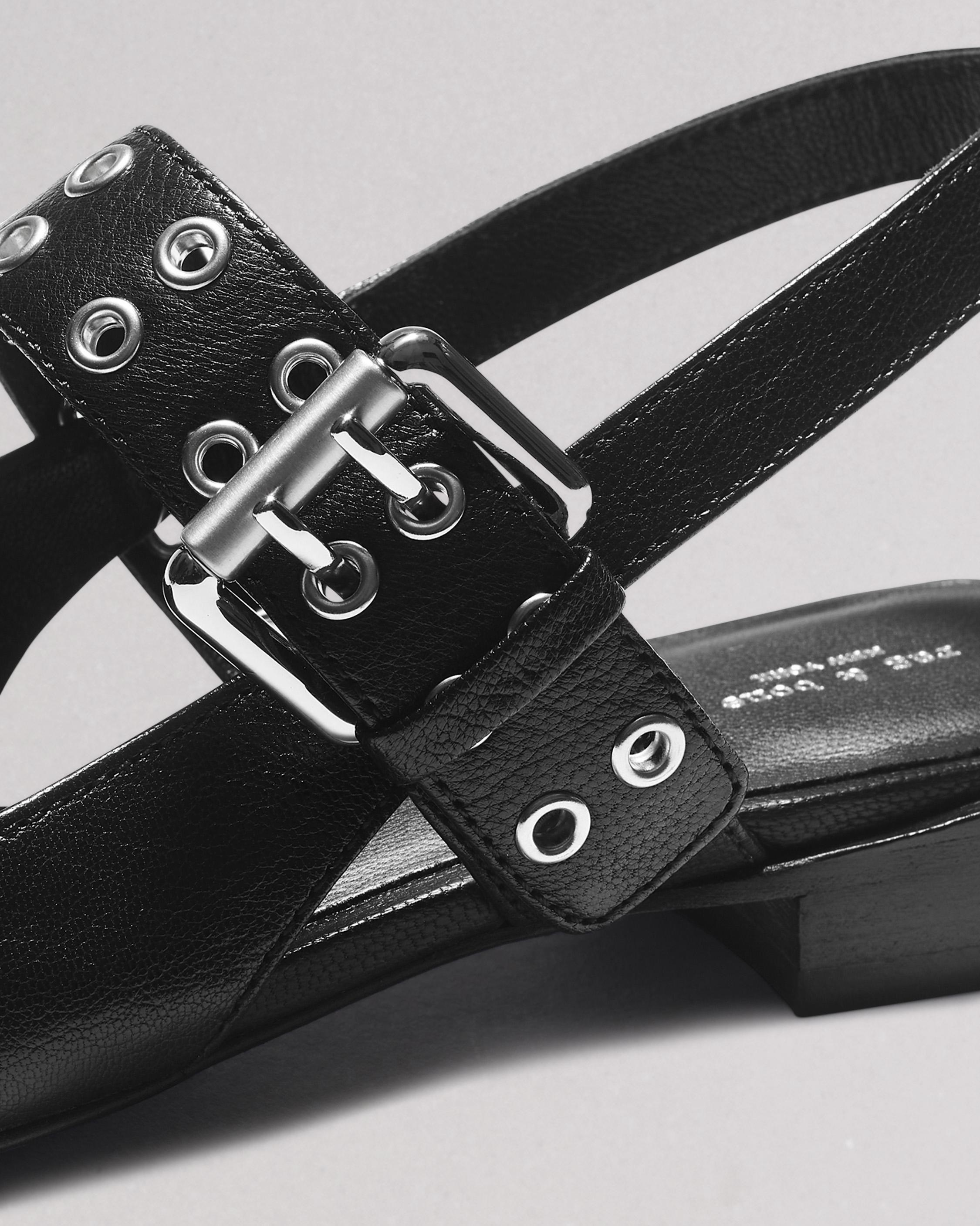 Astra Leather Slingback Flats image number 7