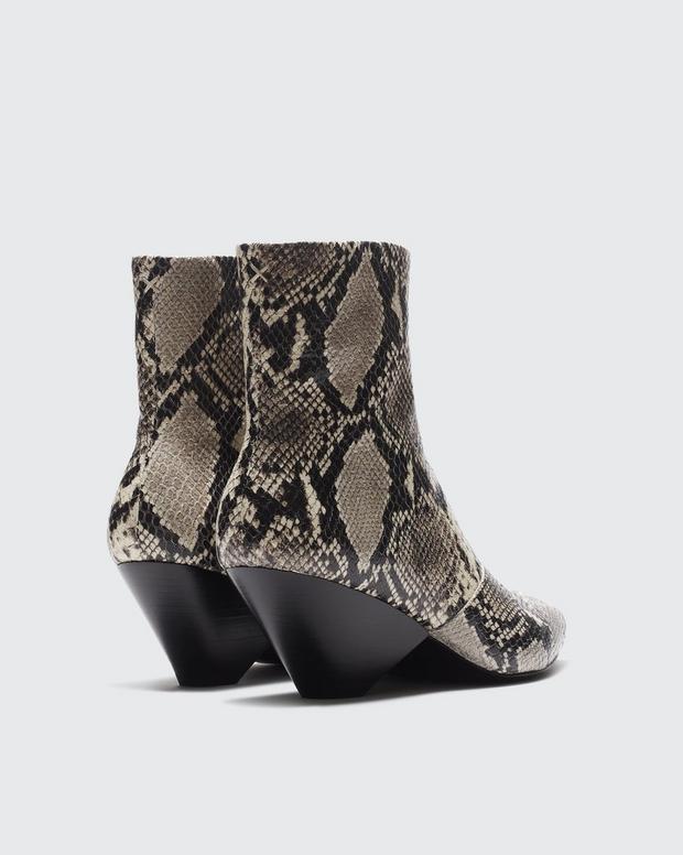 Spire Boot - Snake Printed Leather image number 3