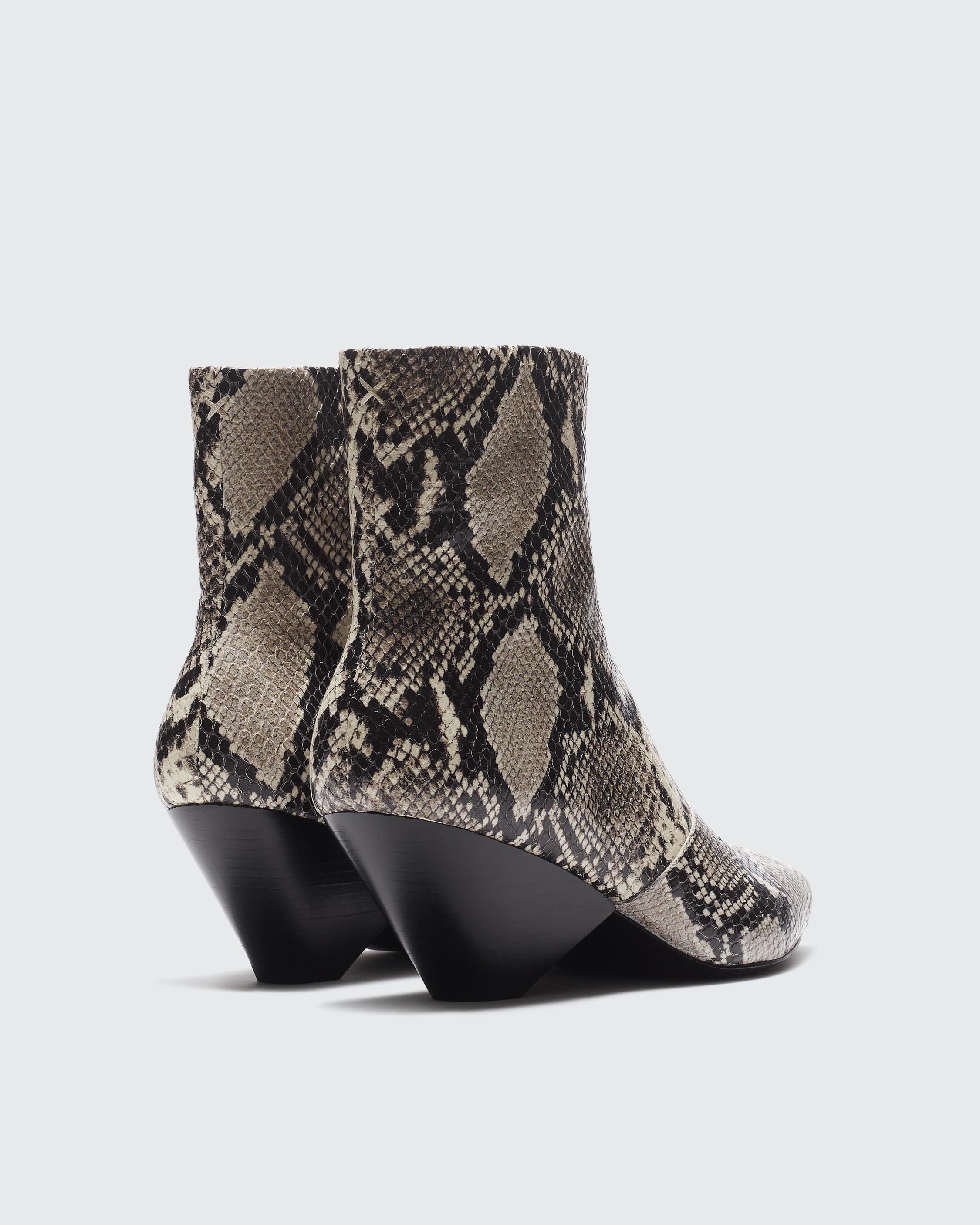 Spire Boot - Snake Printed Leather image number 3