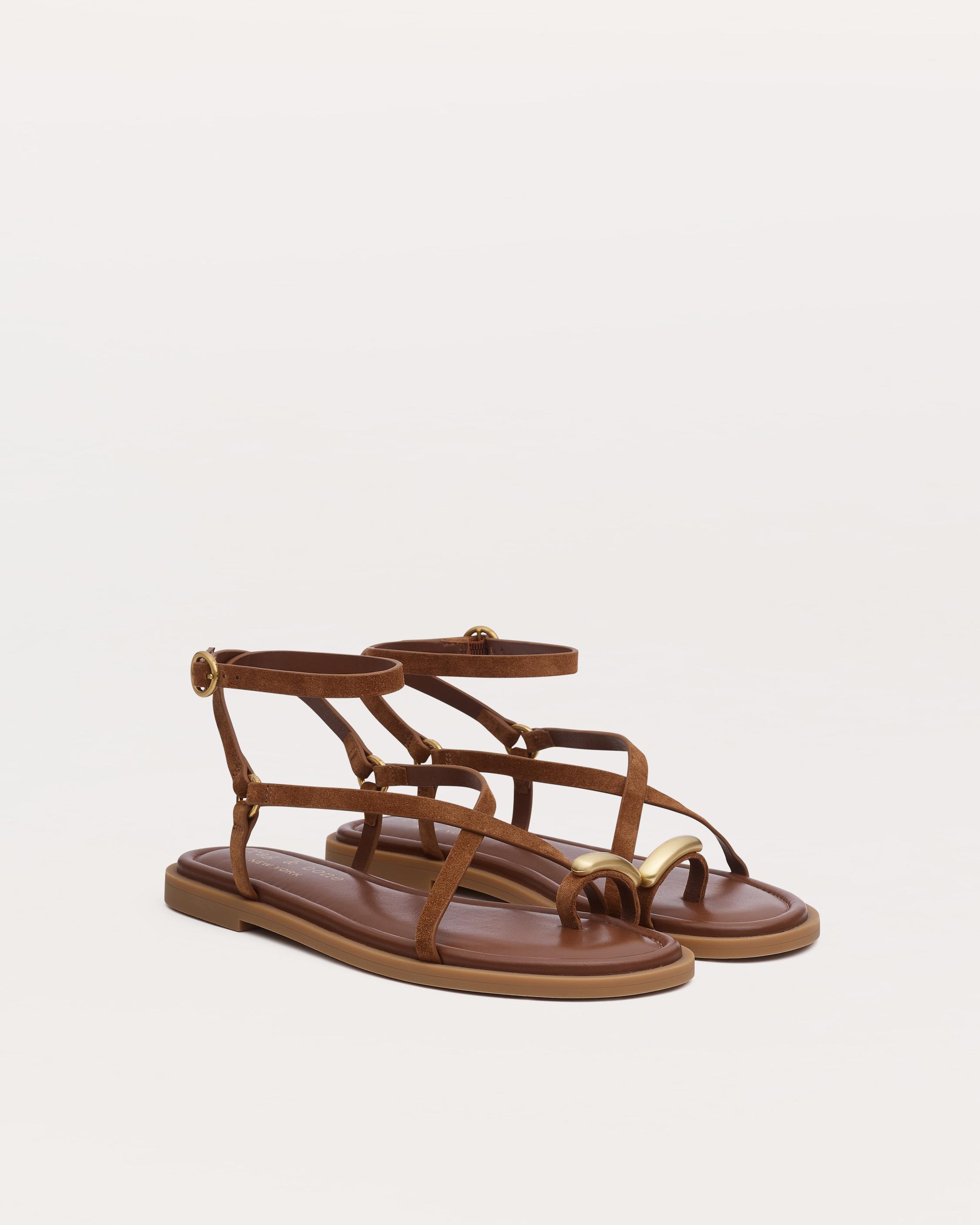 Geo Toe Ring Sandals image number 3