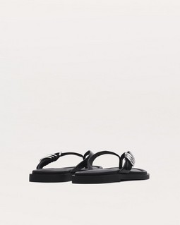 Gia Leather Thong Sandals - Black | rag & bone Gia Leather Thong Sandals - Black | rag & bone