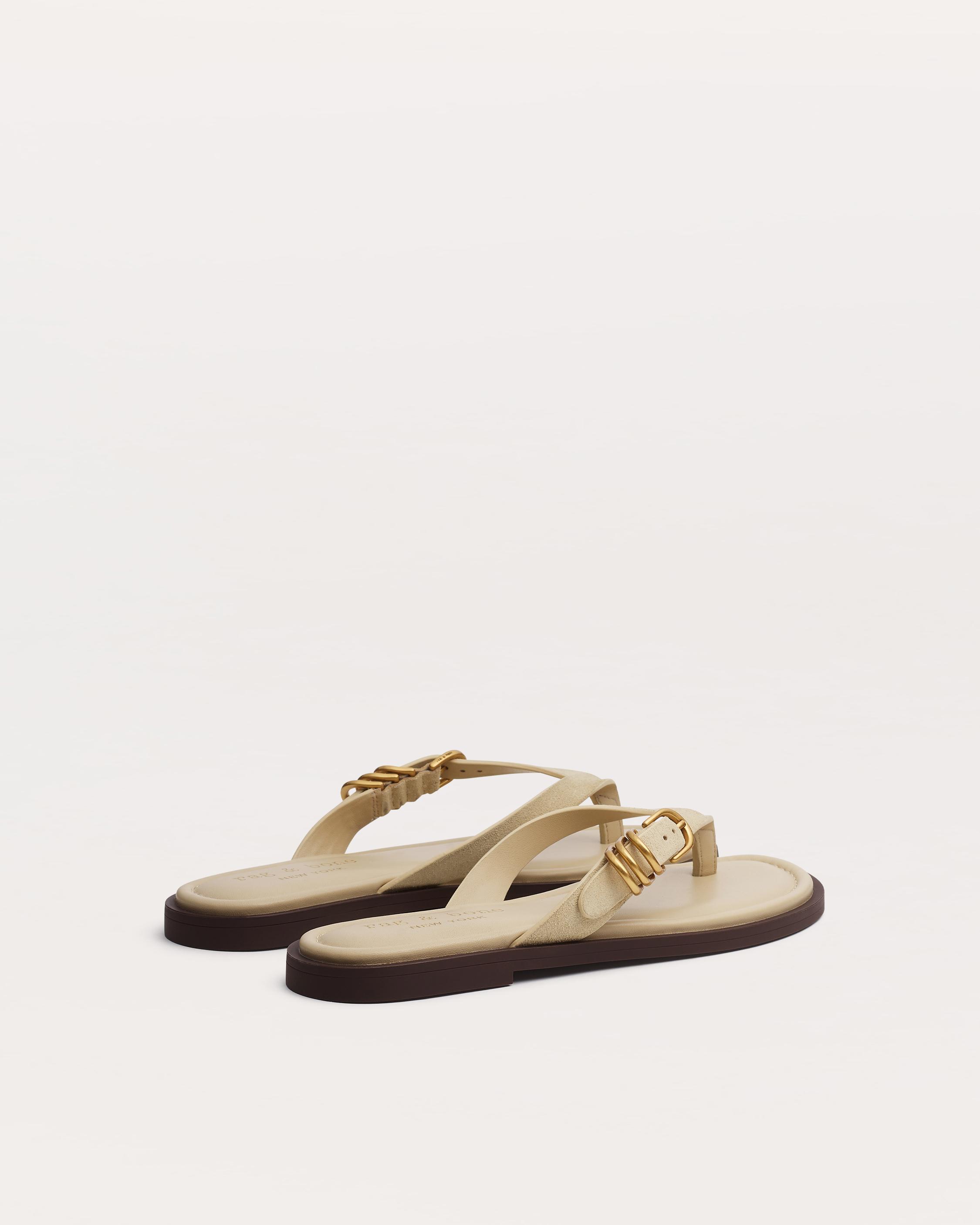 Gia Suede Flip Flops image number 4