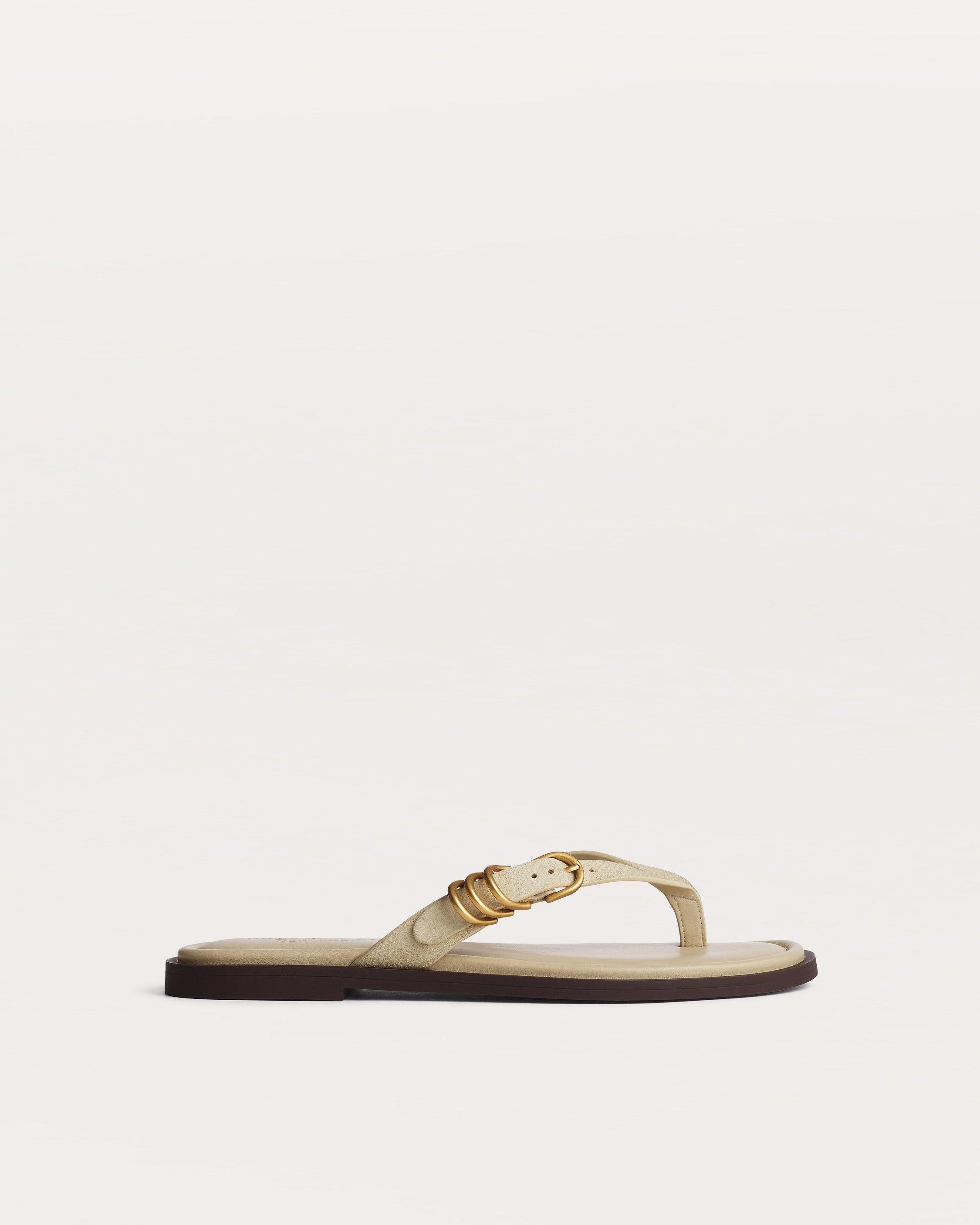 Gia Suede Flip Flops