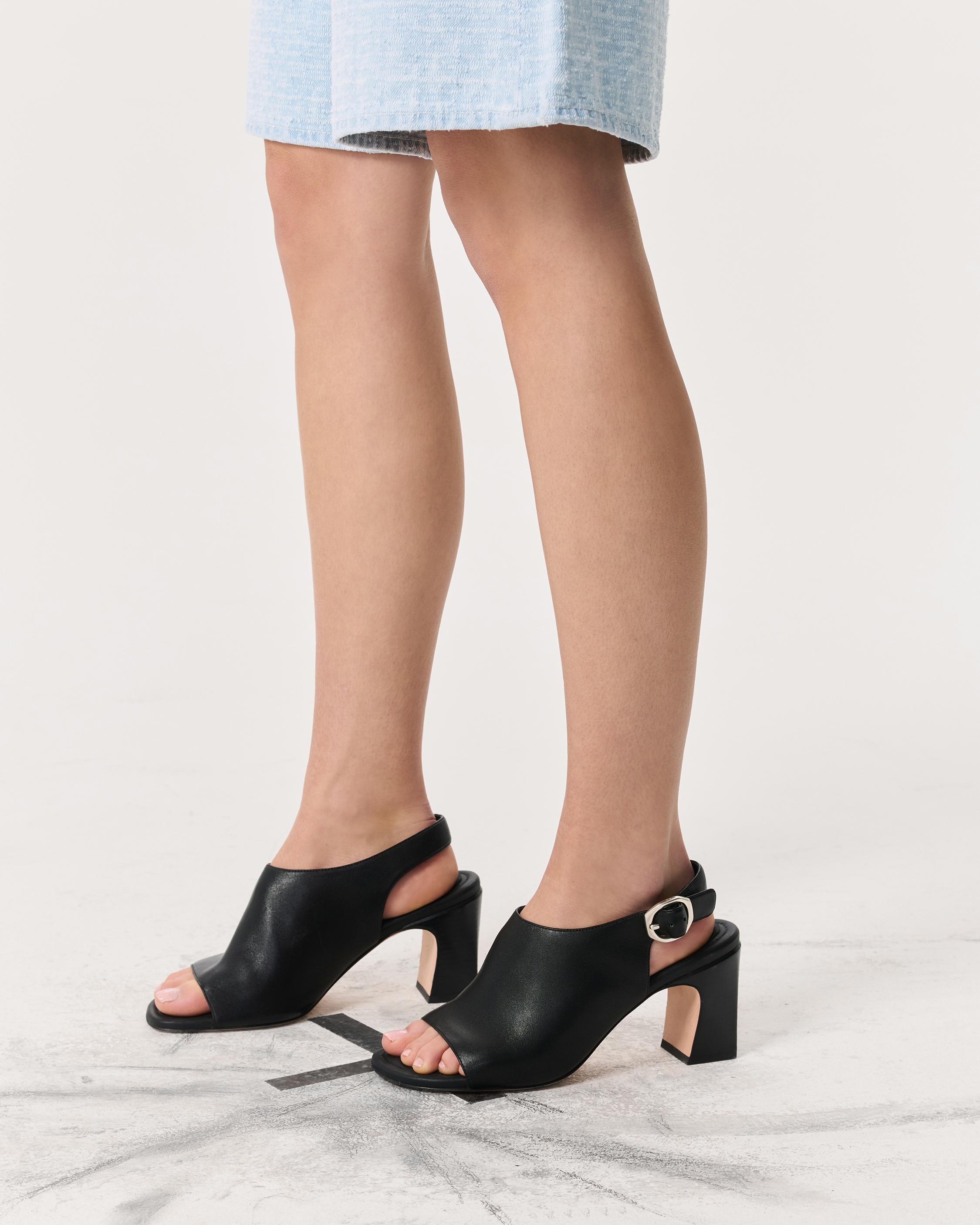 Gigi Leather Slingback Sandals image number 2