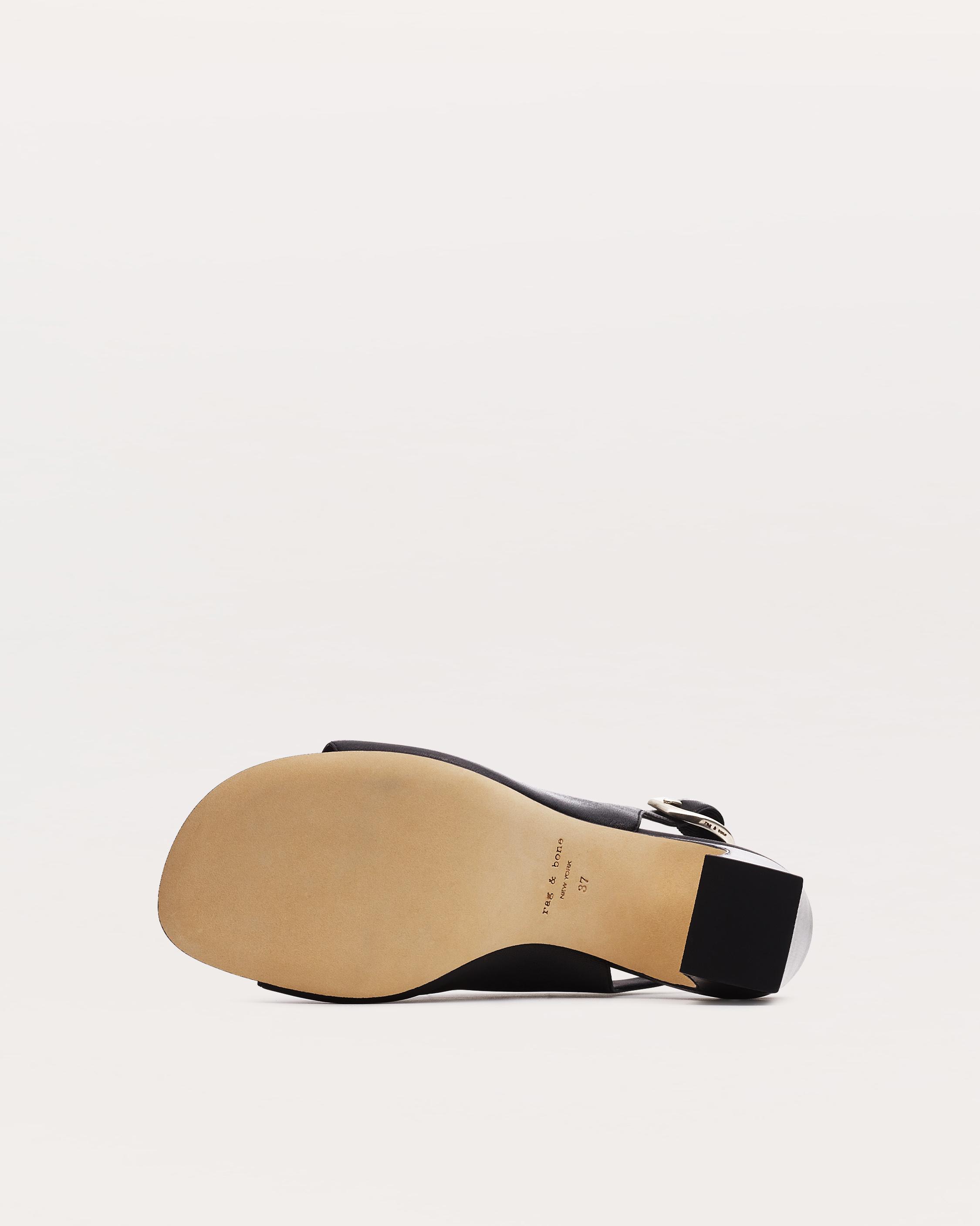 Gigi Leather Slingback Sandals image number 5