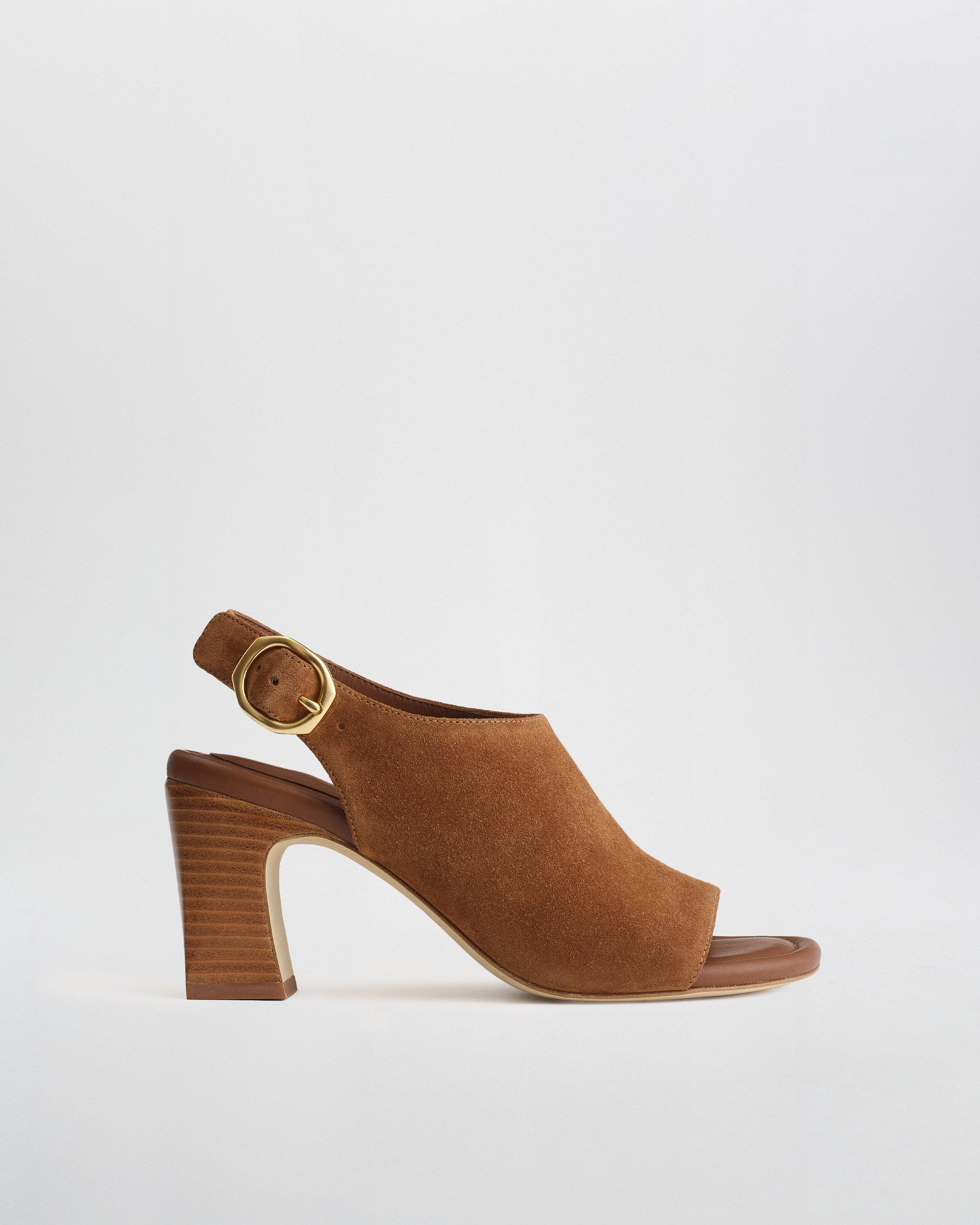 Gigi Italian Suede Sandals image number 1