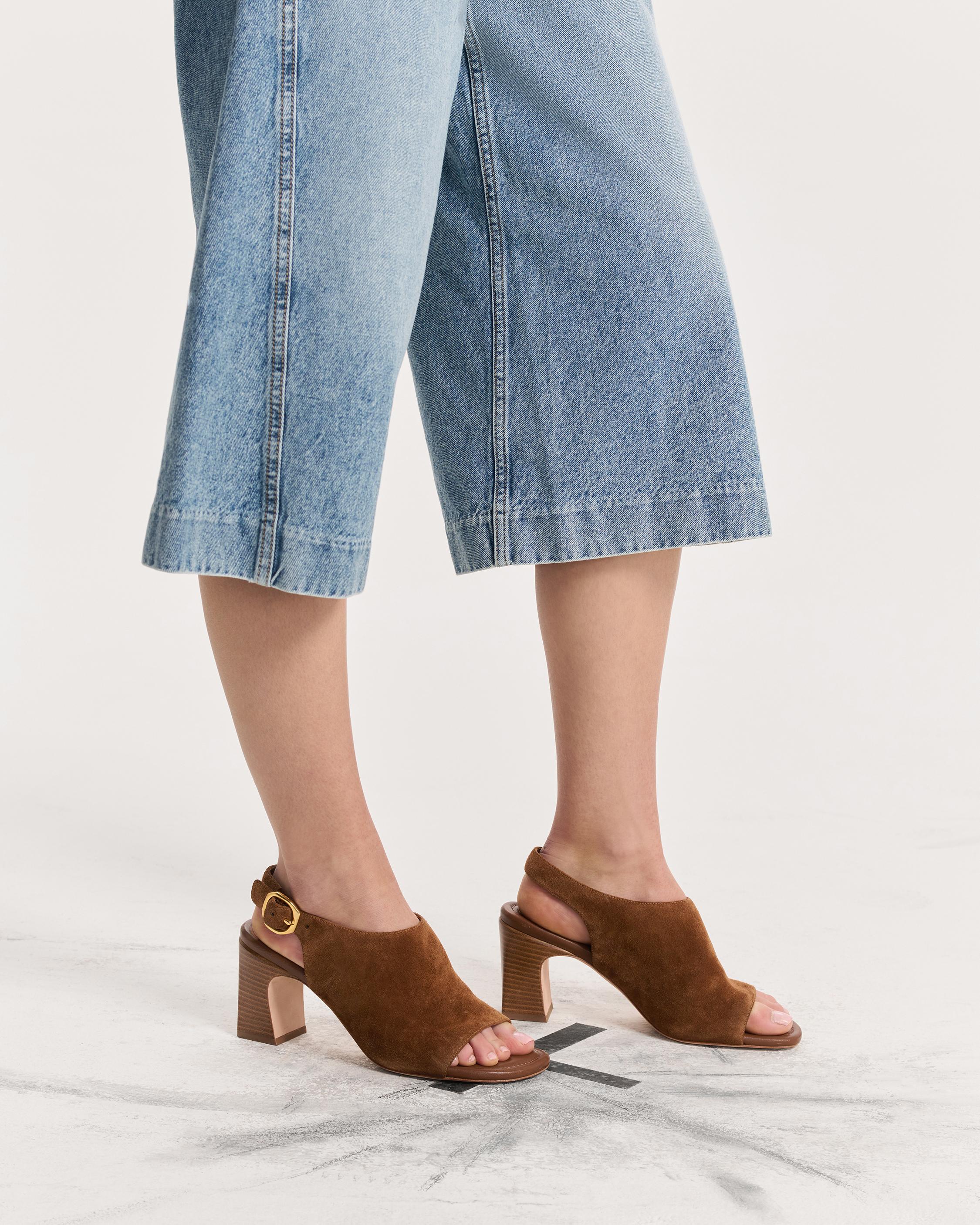 Gigi Suede Slingback Sandals image number 2