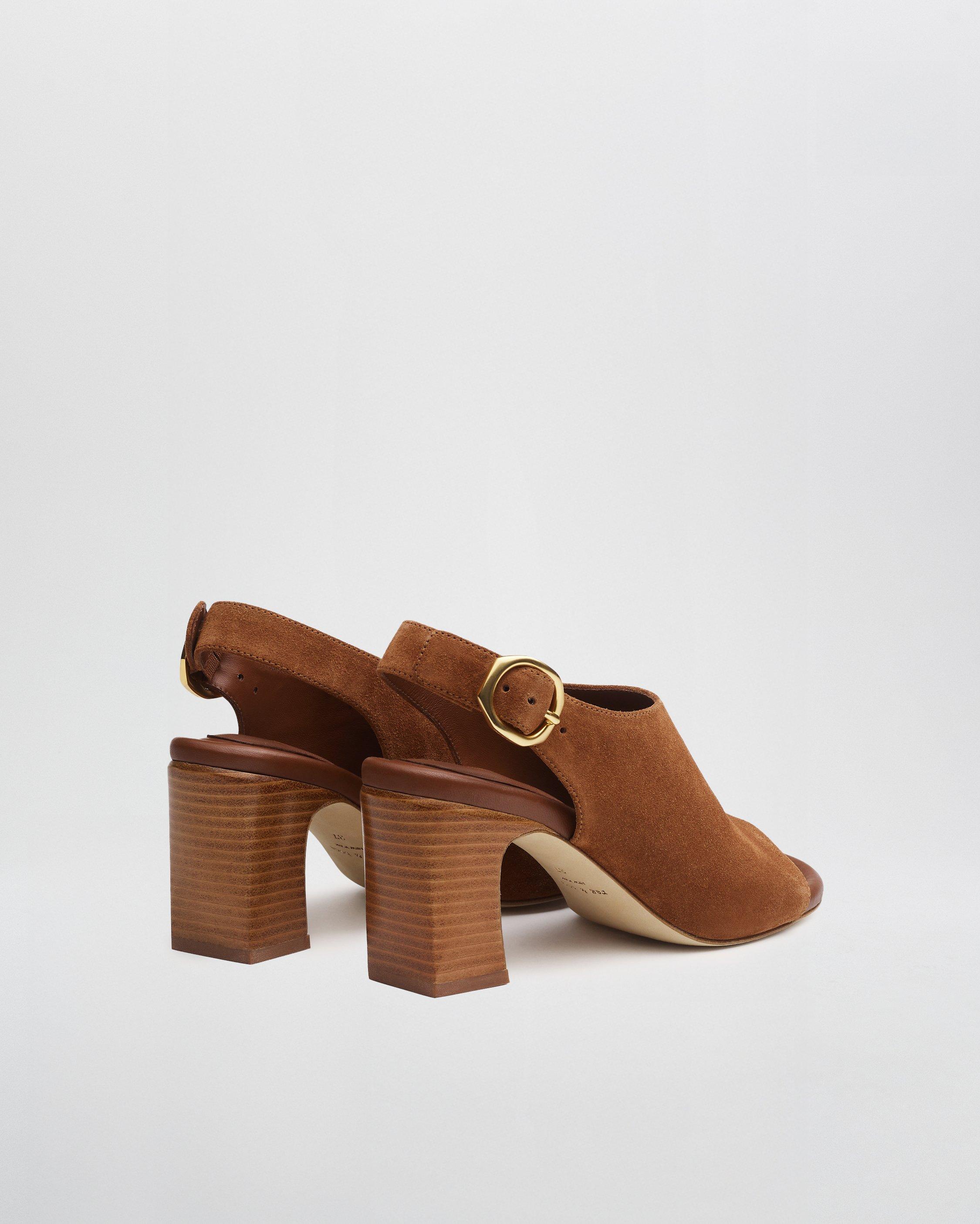 Gigi Italian Suede Sandals image number 4