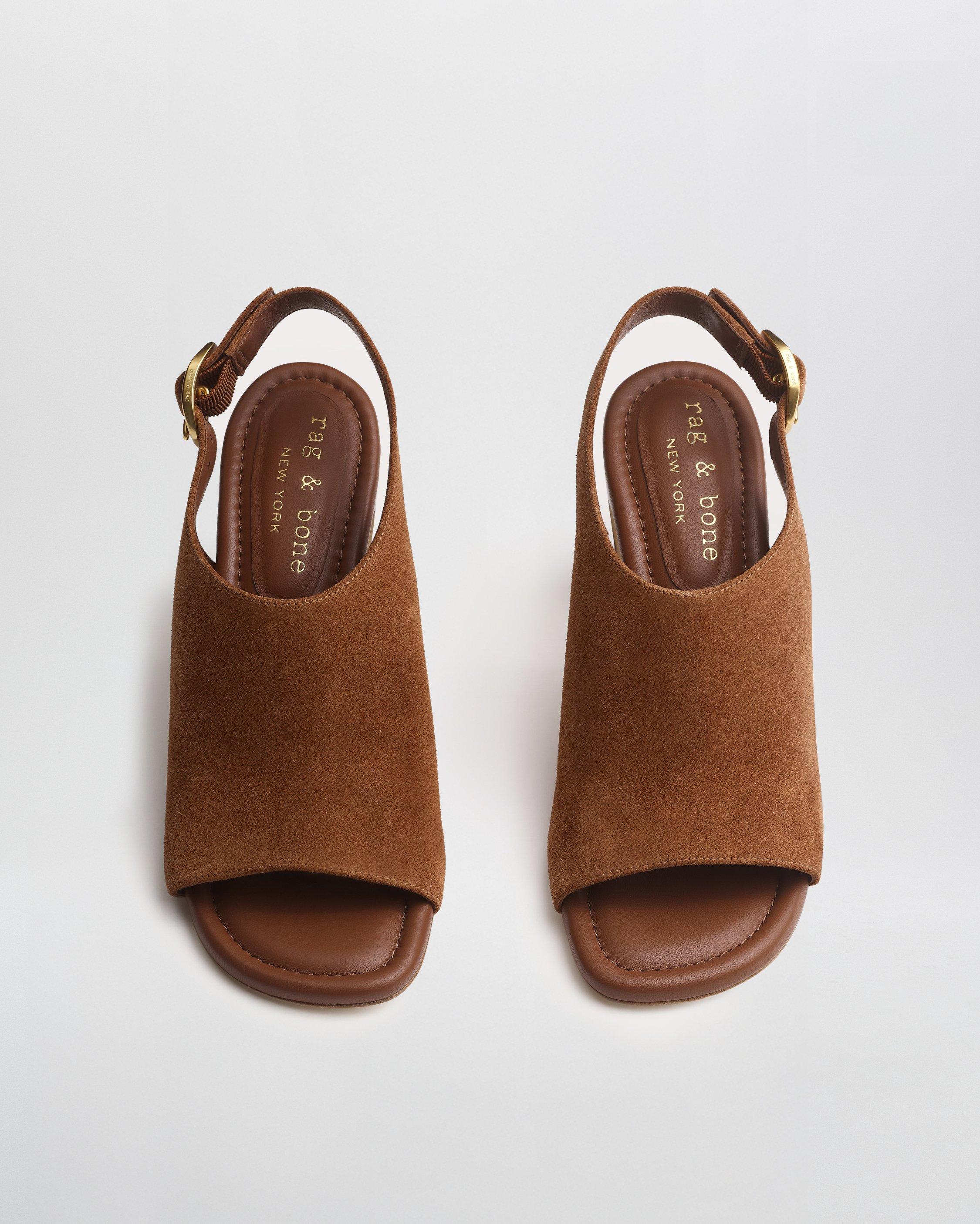 Gigi Italian Suede Sandals image number 5