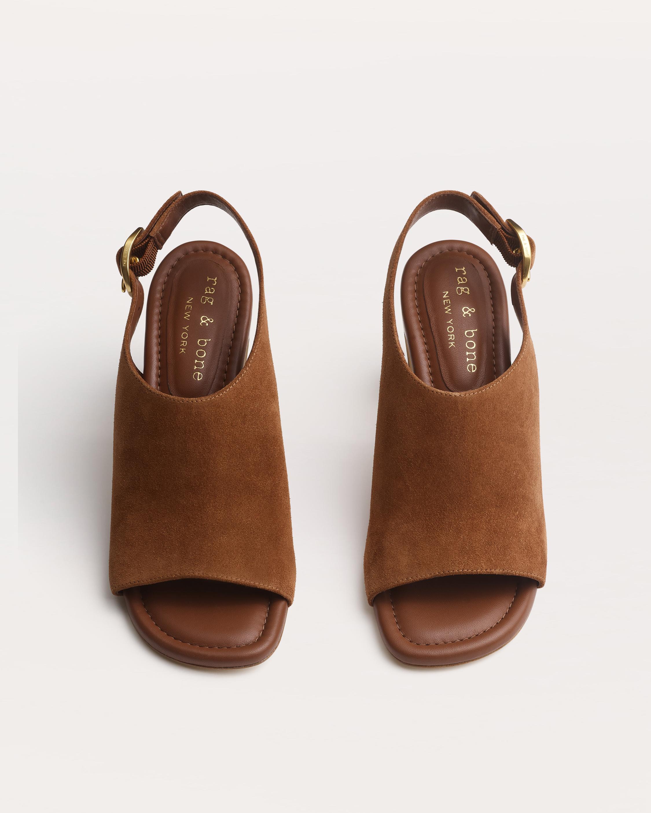 Gigi Suede Slingback Sandals image number 5