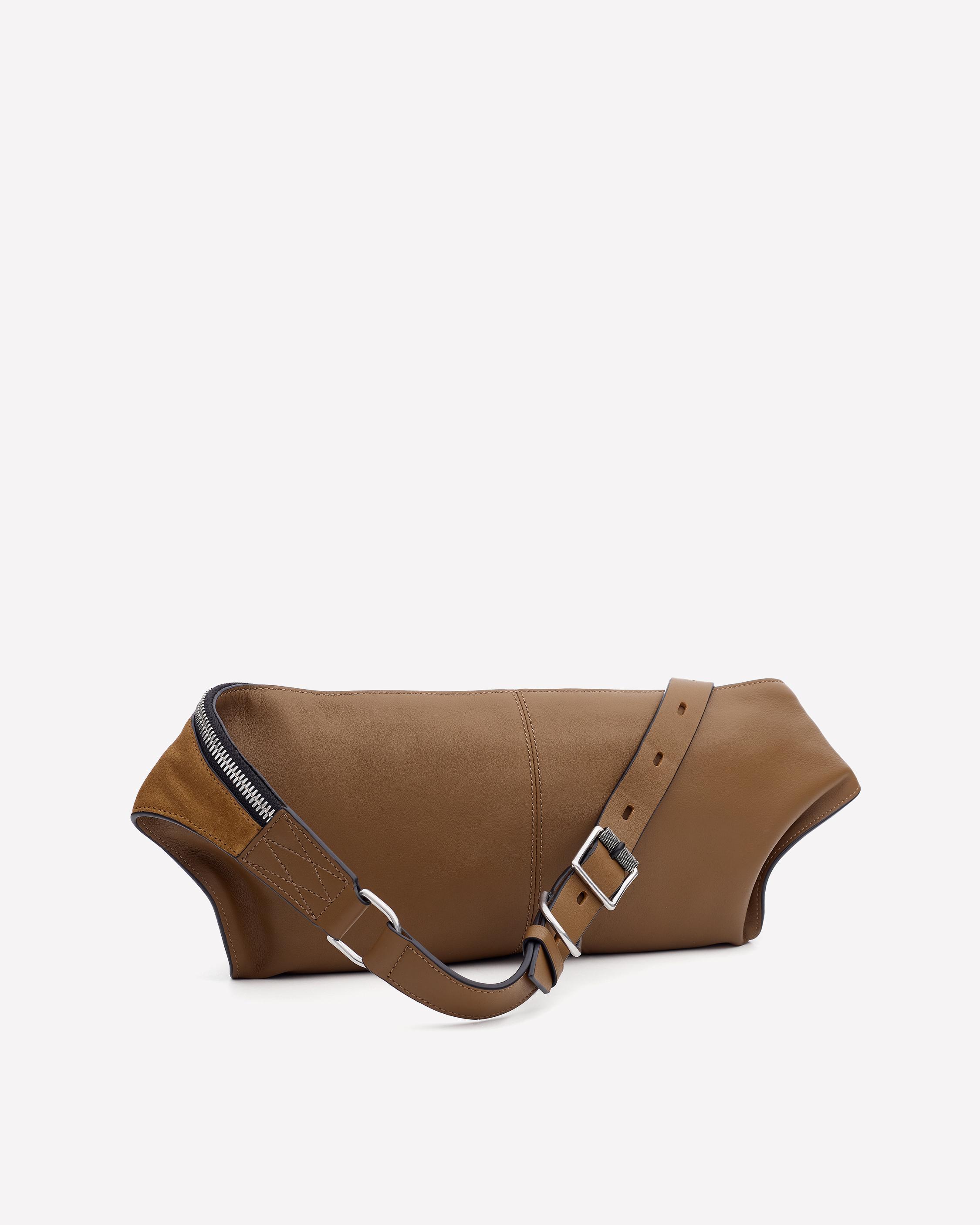 Oversized Suedette Fanny Pack