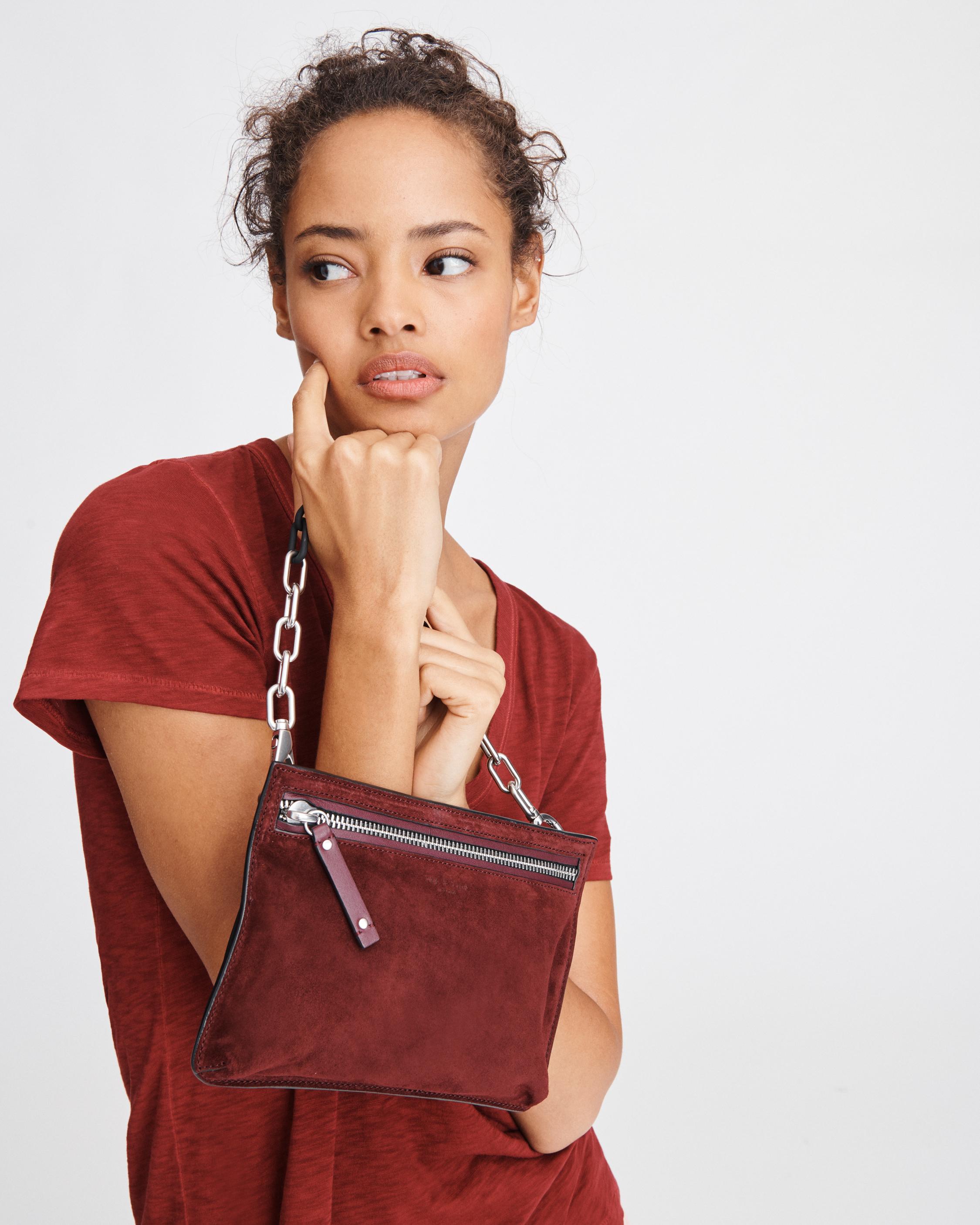 Red Leather Modular Crossbody & Belt Bag