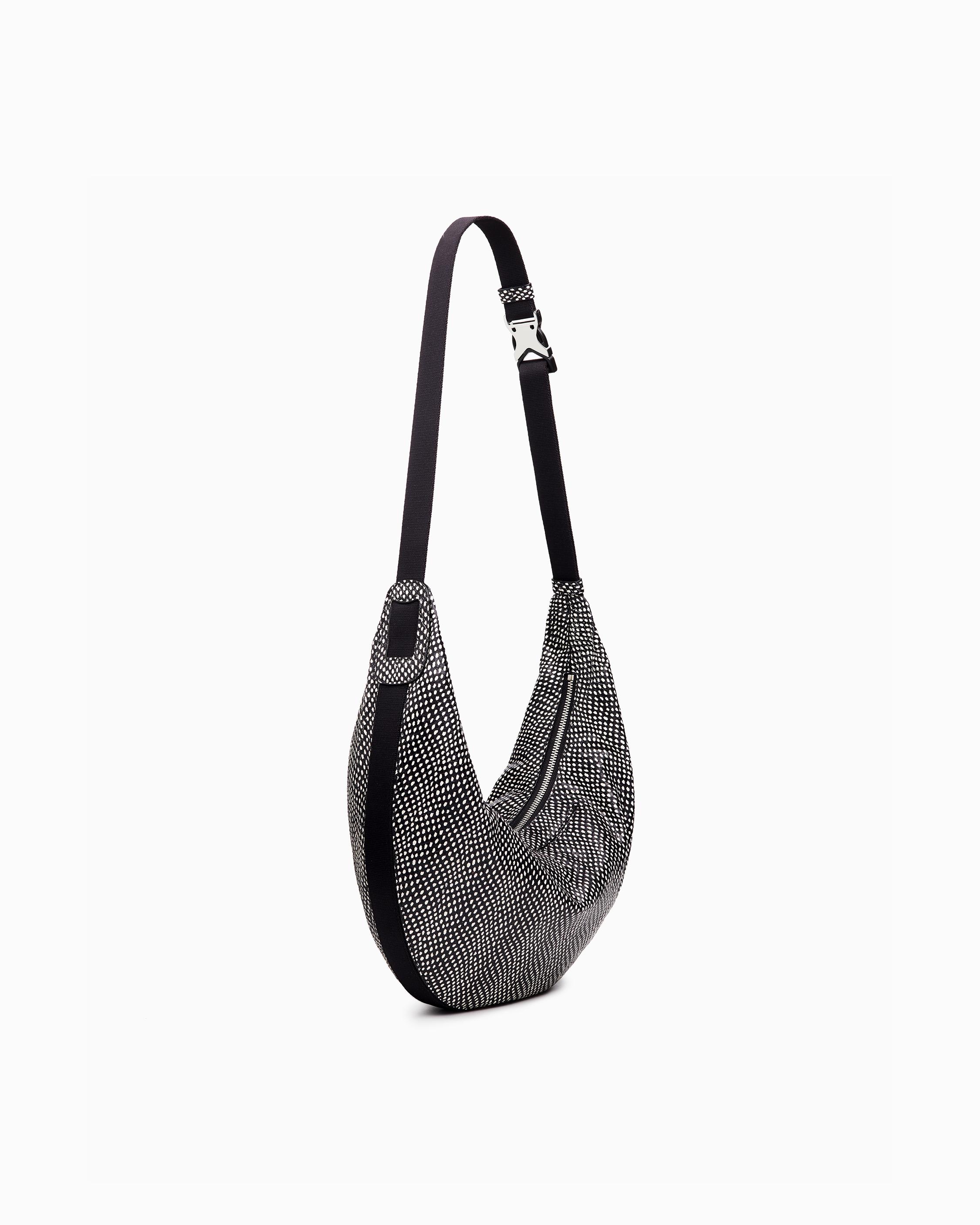 Riser Leather Crossbody Hobo Bag