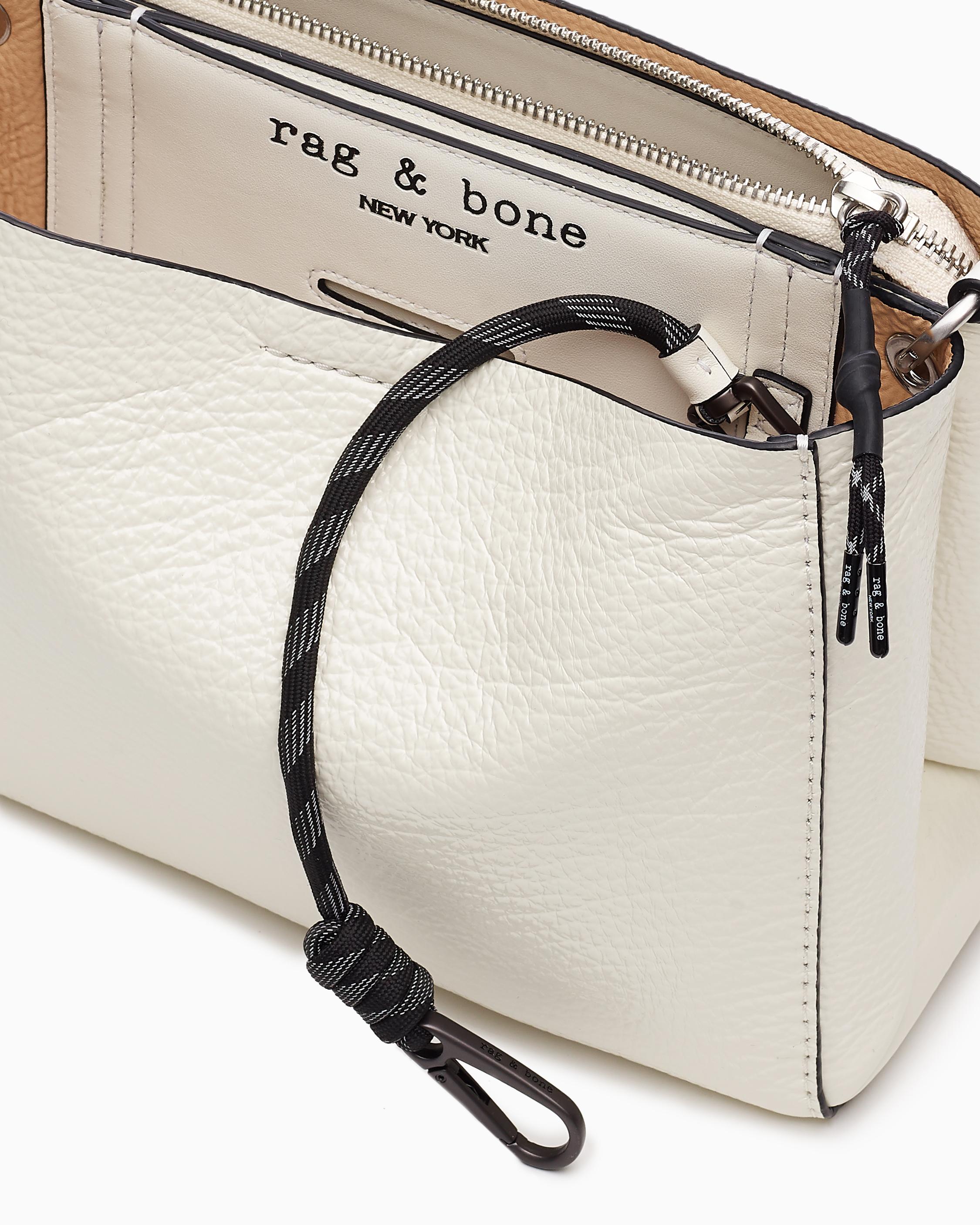 Passenger Crossbody - Patent Leather - Antique White Patent | rag 