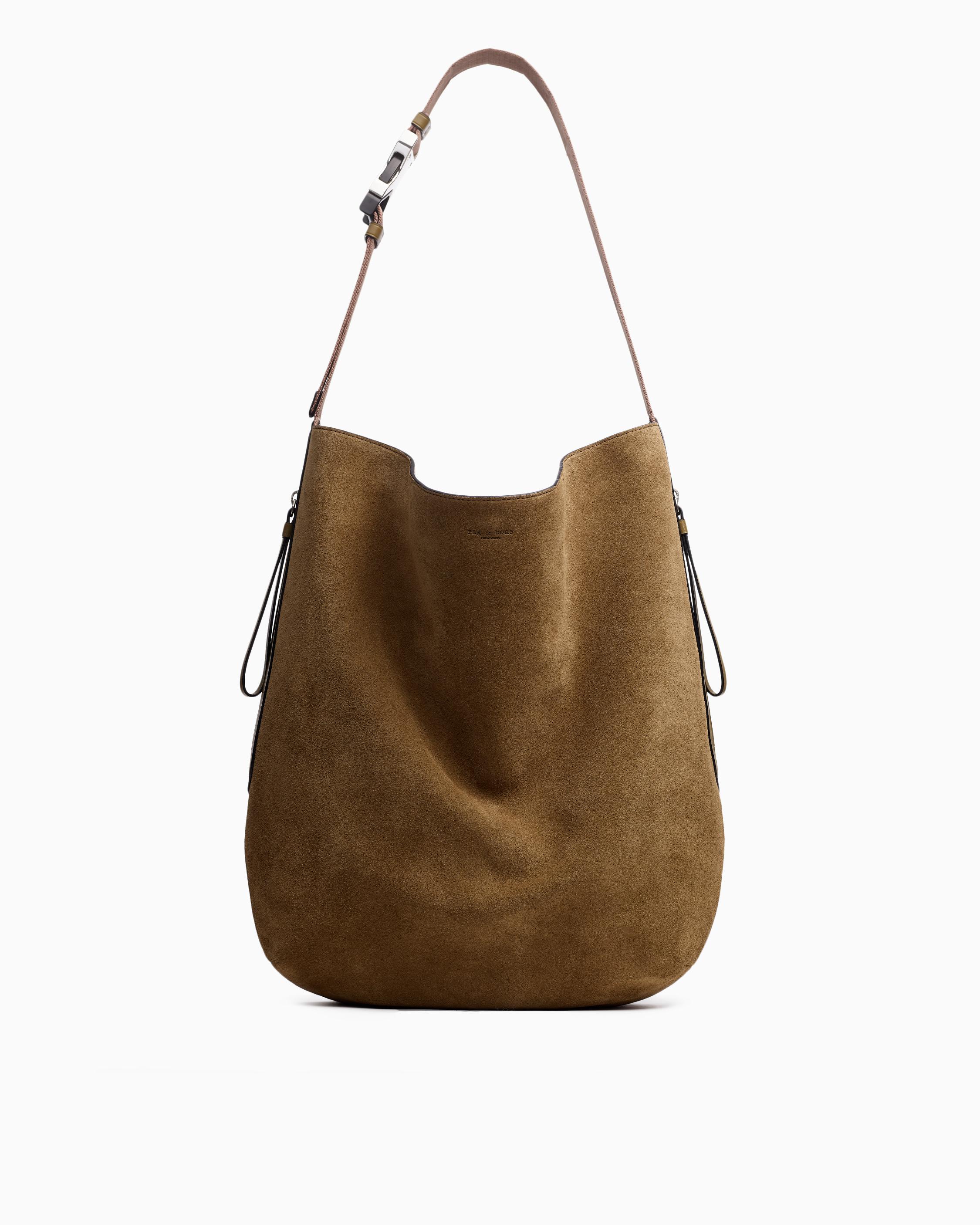 Riser Slouchy Leather Crossbody Bag