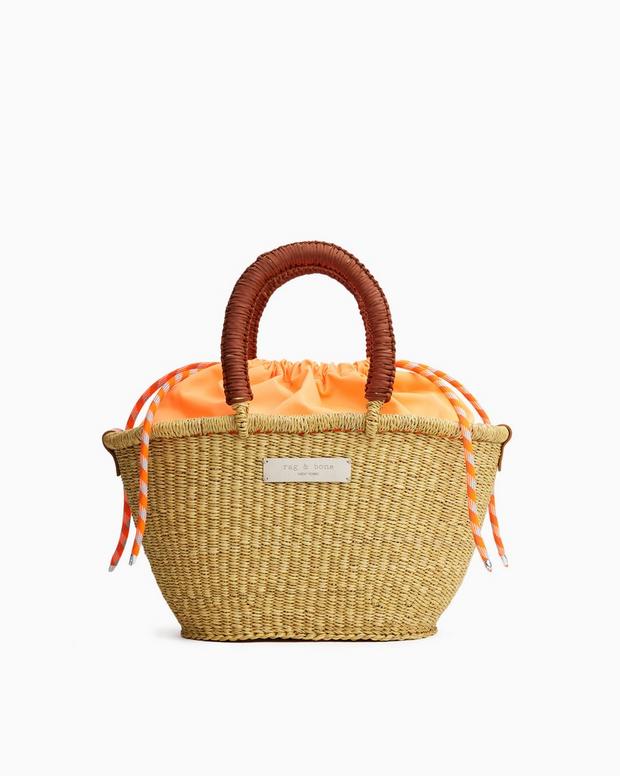 Ghana Woven Tote - Straw image number 1
