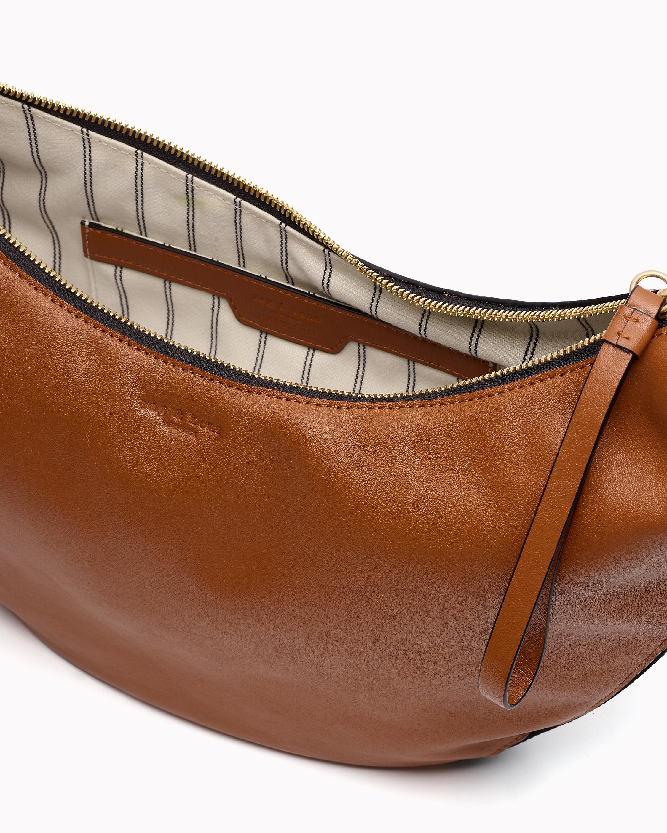 Riser Slouchy Leather Crossbody Bag