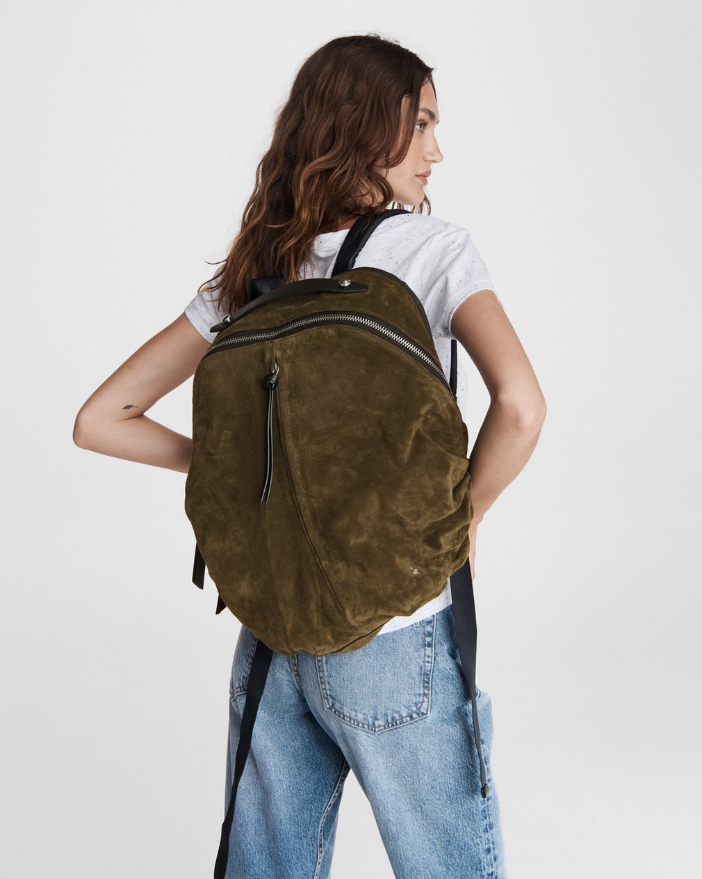 Commuter Backpack - Suede