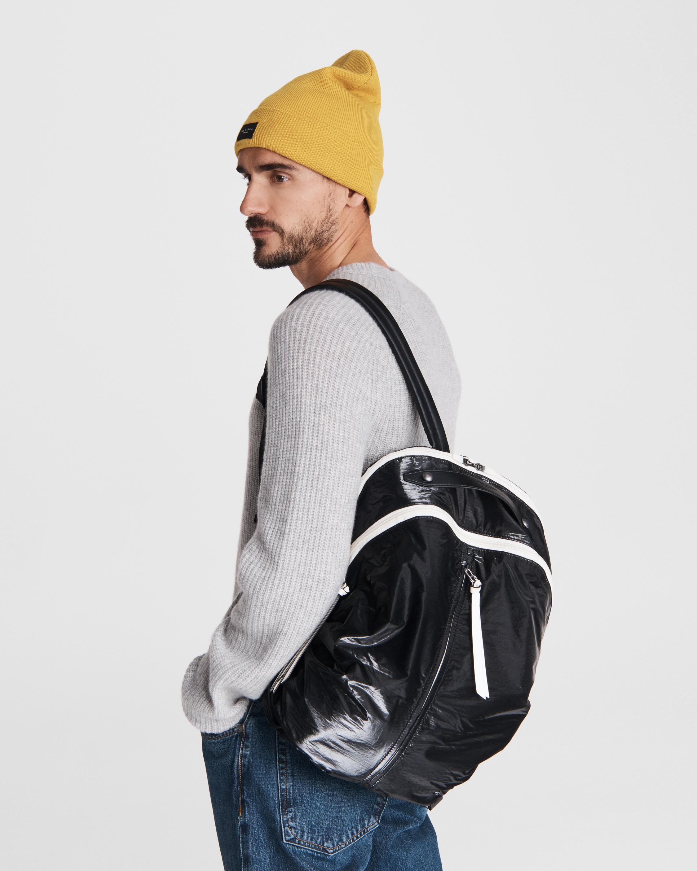 Nylon commuter outlet backpack