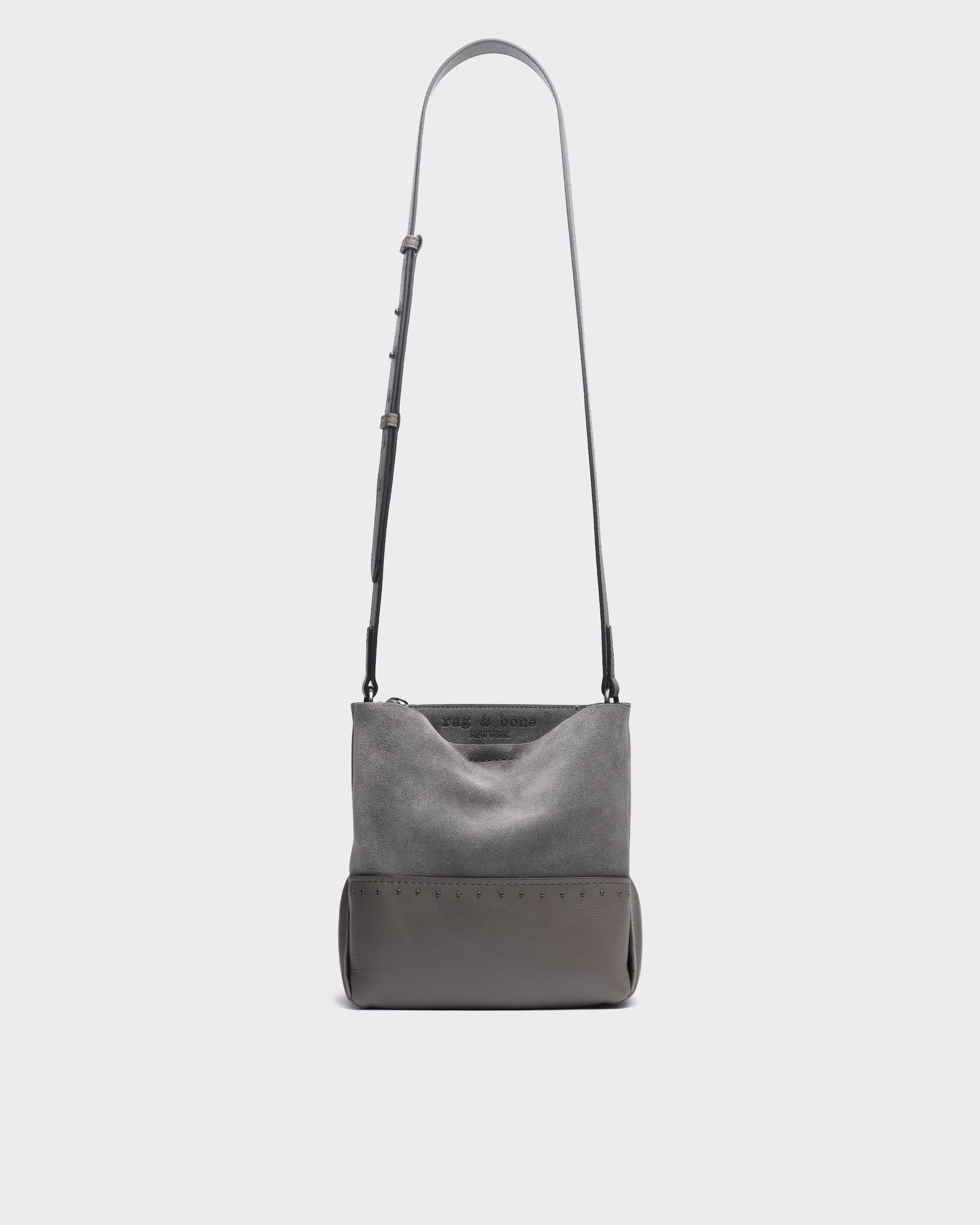 Passenger Crossbody 2.0 Suede Smoke Suede rag & bone