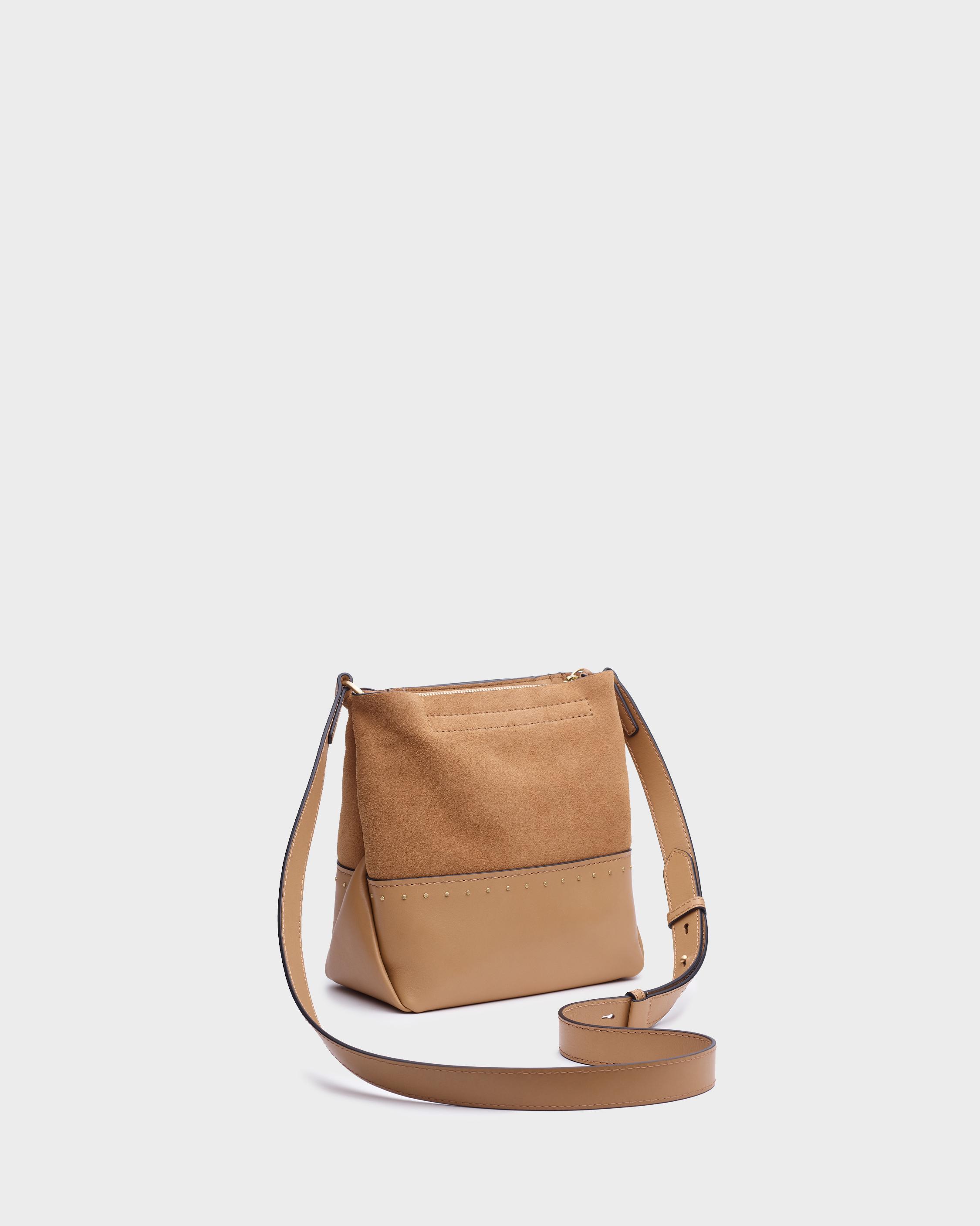 Small suede crossbody discount bag