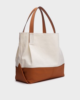 Passenger Oversized Tote - Cotton and Leather image number 3