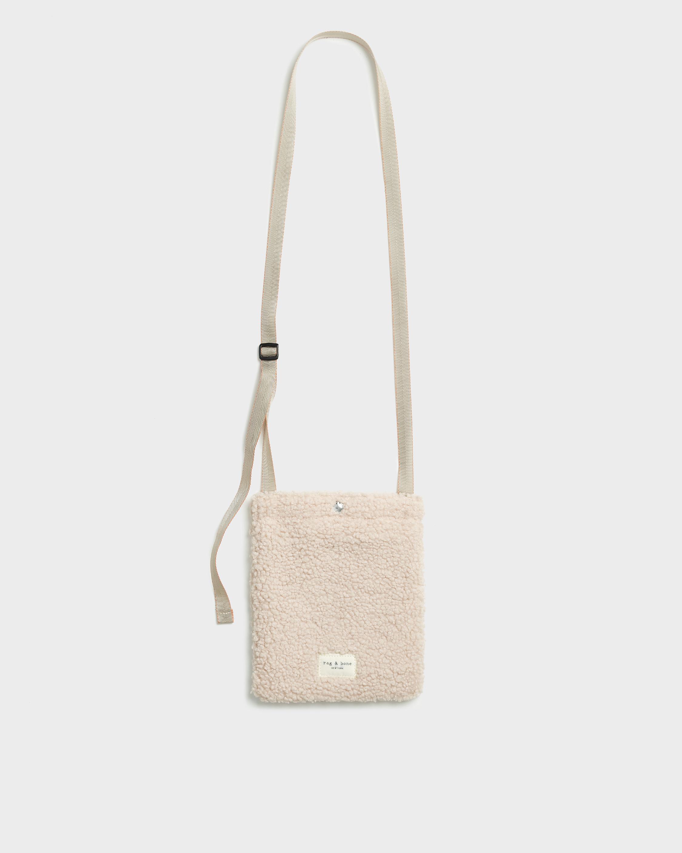 Addison Soft Volume Top Handle Bag by The Drop Bone Color