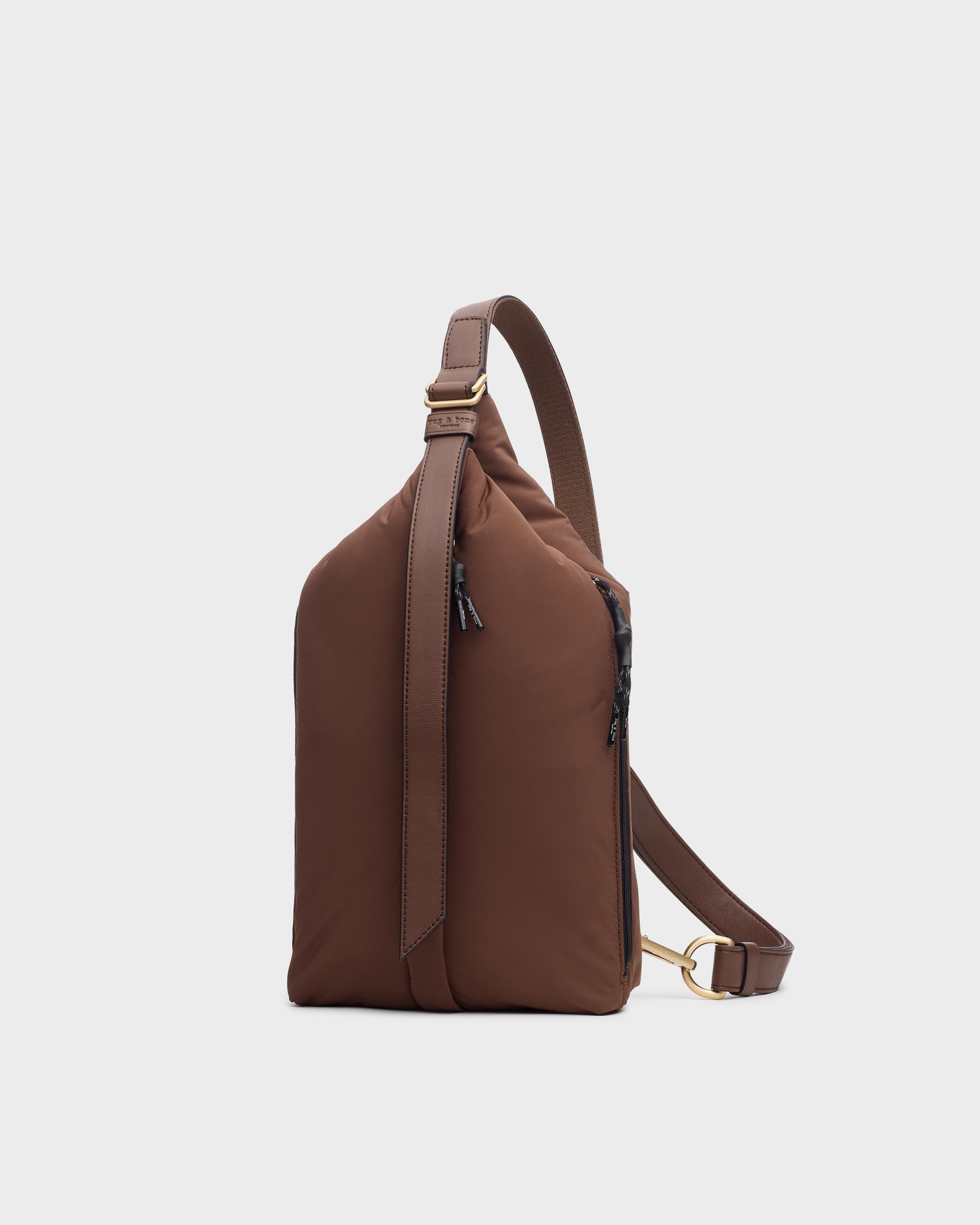 7820-1 Vegan Leather Sling Bag
