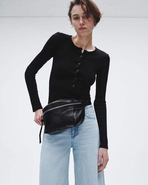 Commuter Fanny Pack - Leather image number 2