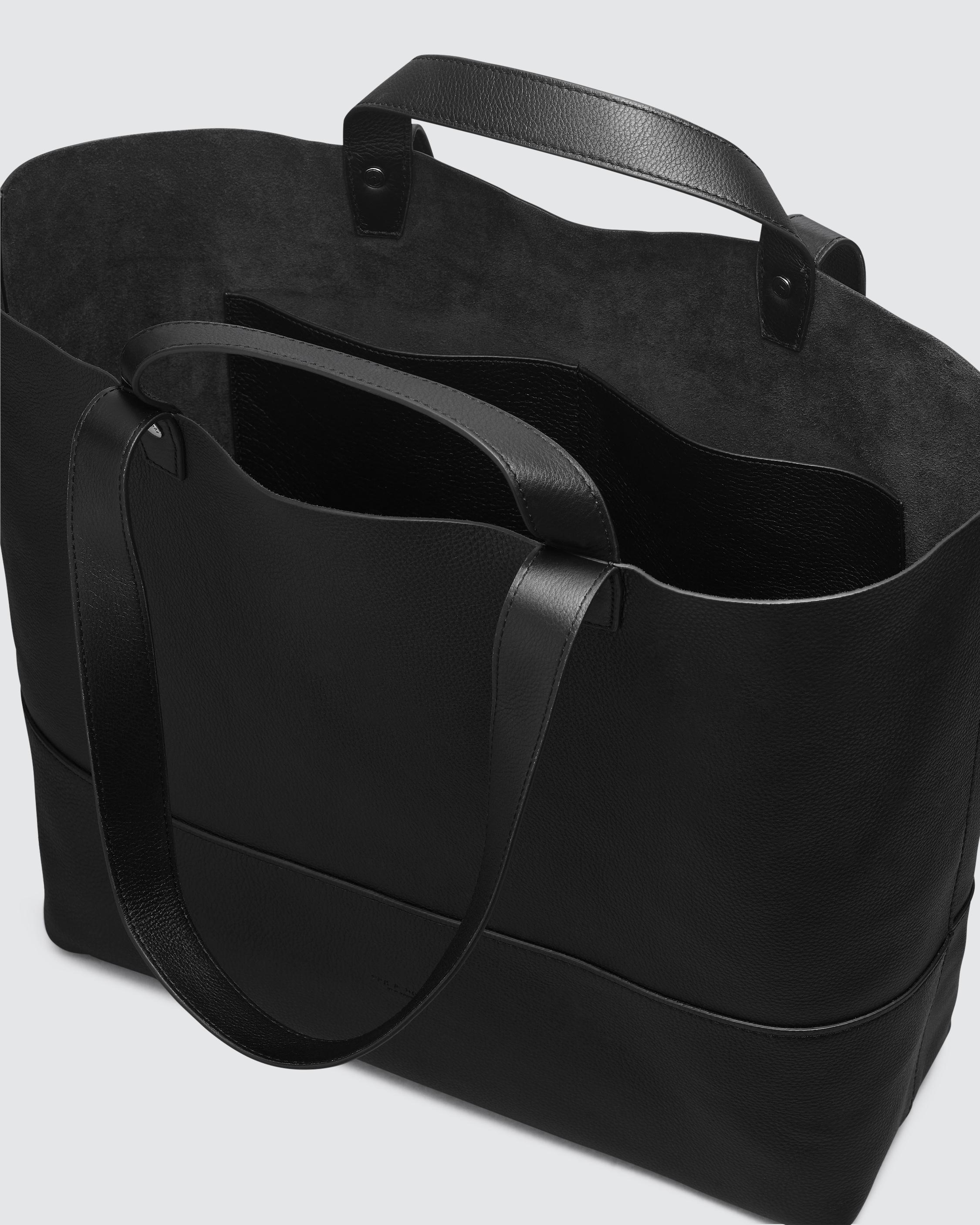 Logan Tote - Leather - Black | rag & bone