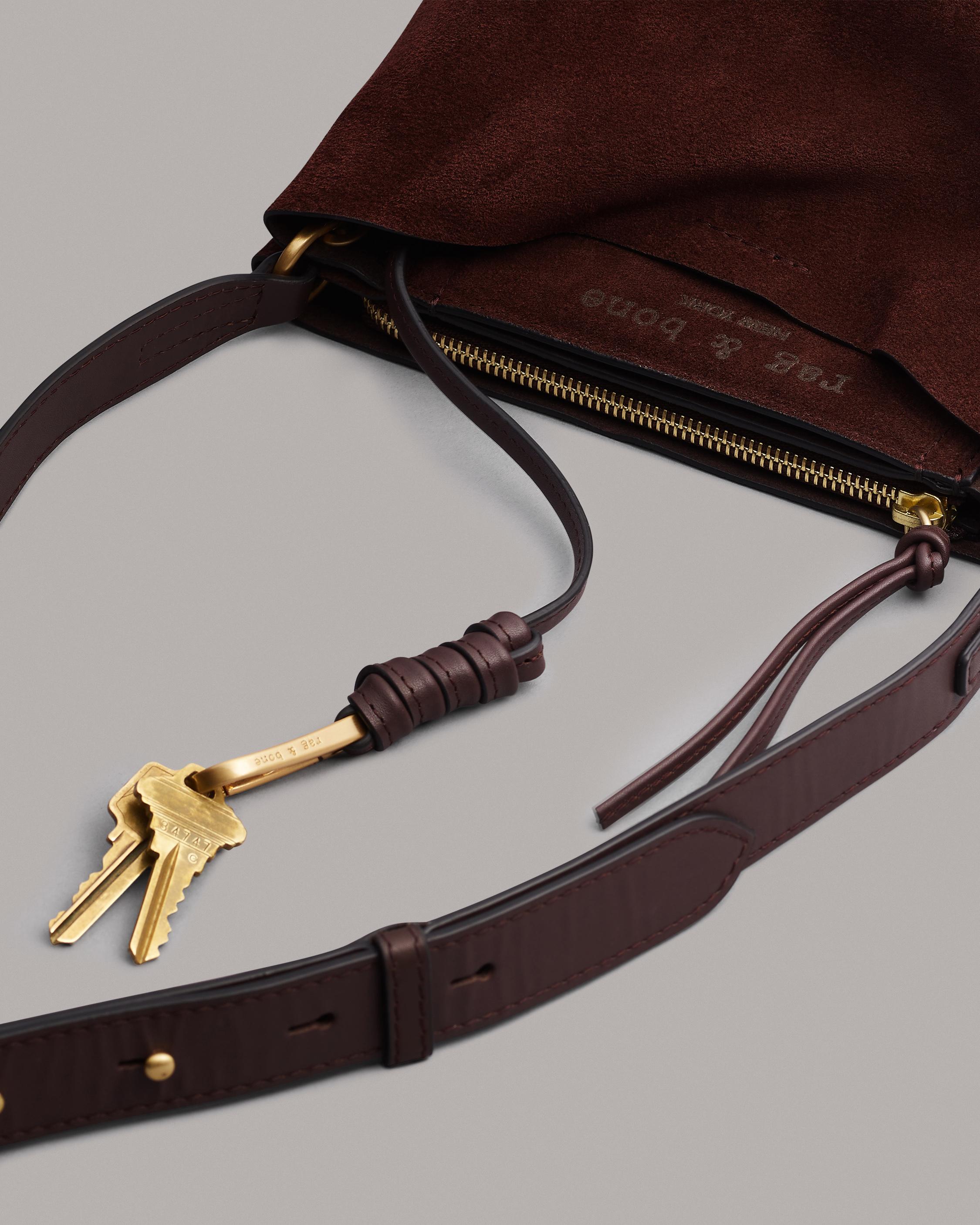 Passenger Crossbody 2.0 Suede Espresso Suede rag & bone