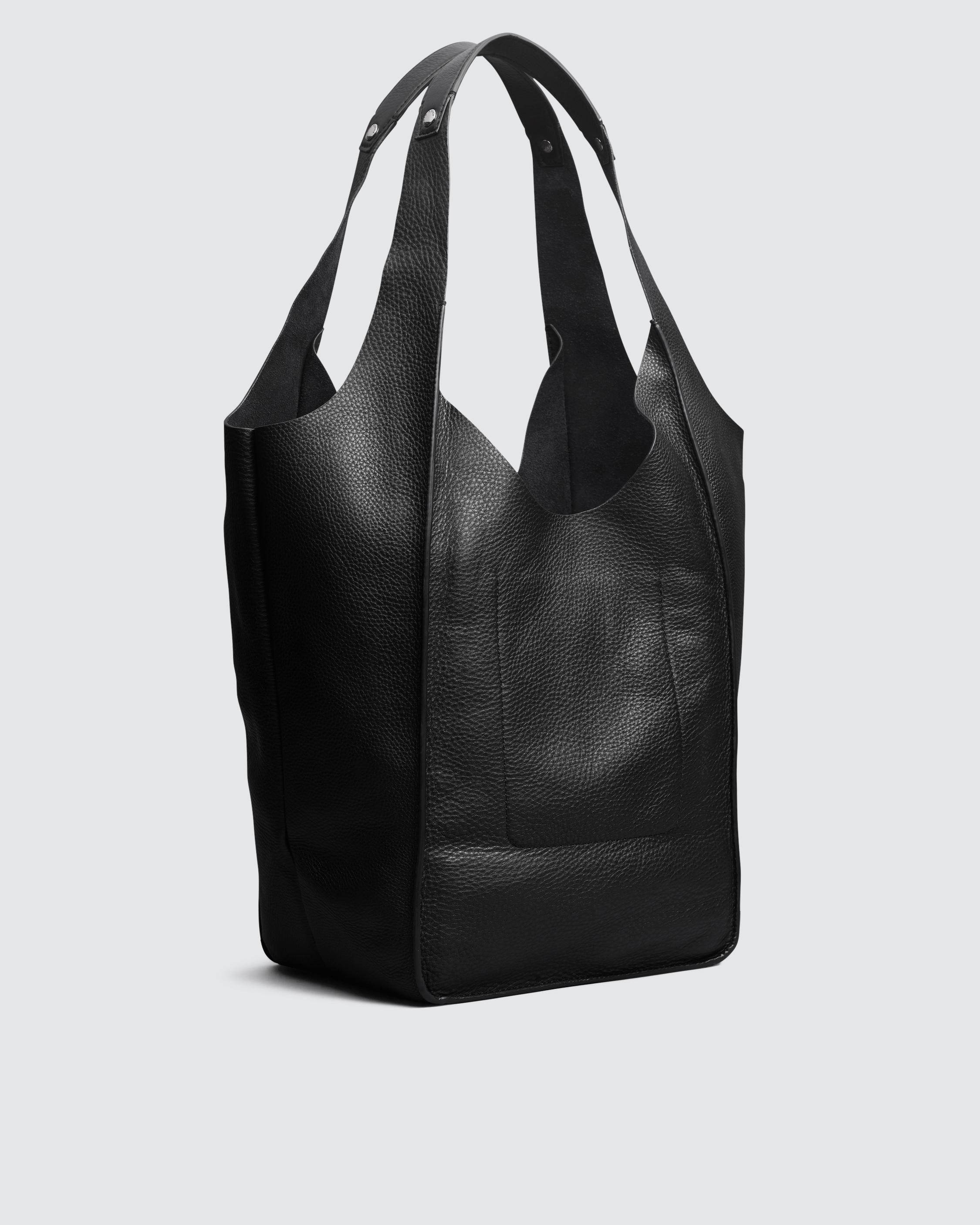 Rag & Bone Black Large Logan Tote