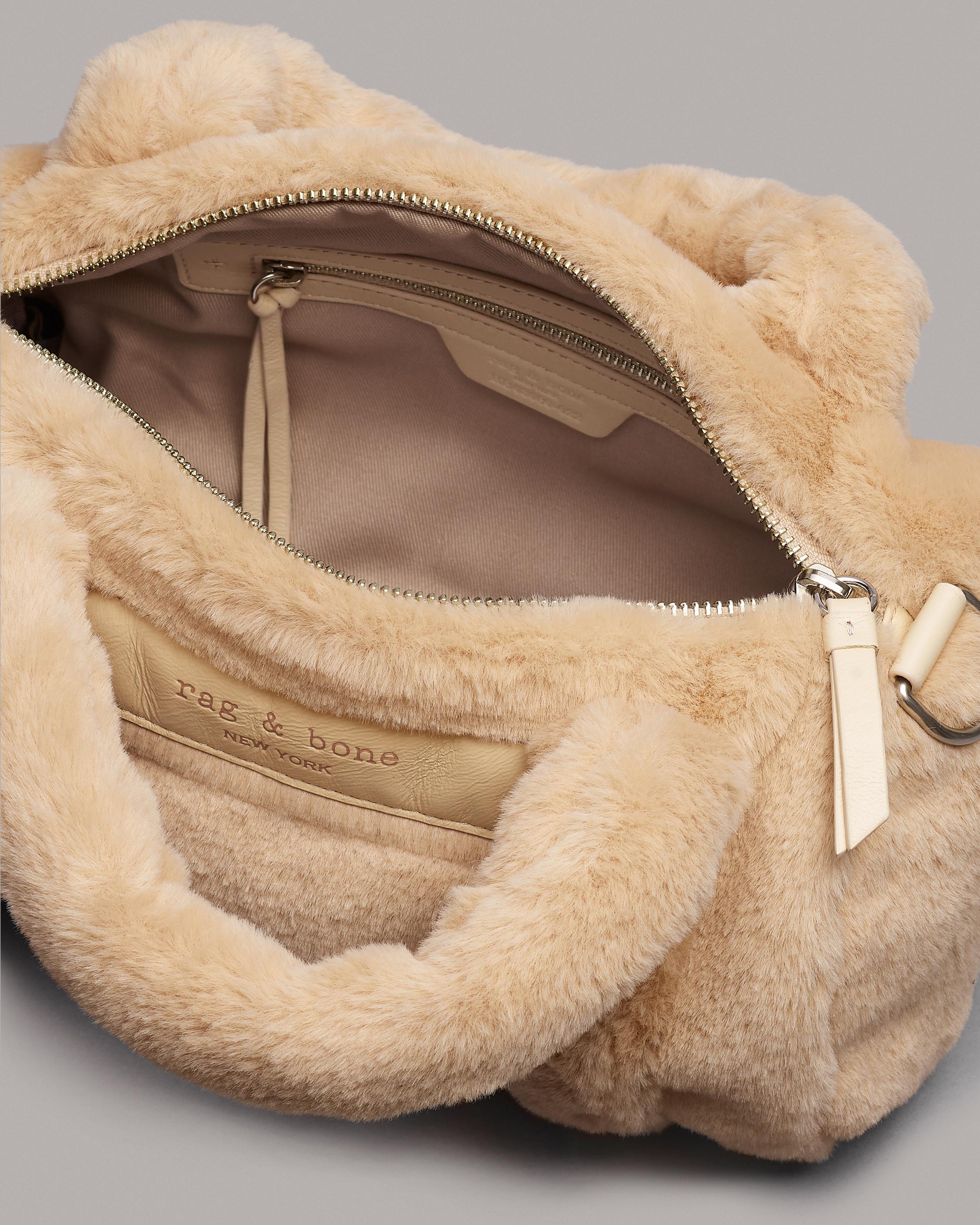 Shop rag & bone Cloud Faux Fur Duffle Bag