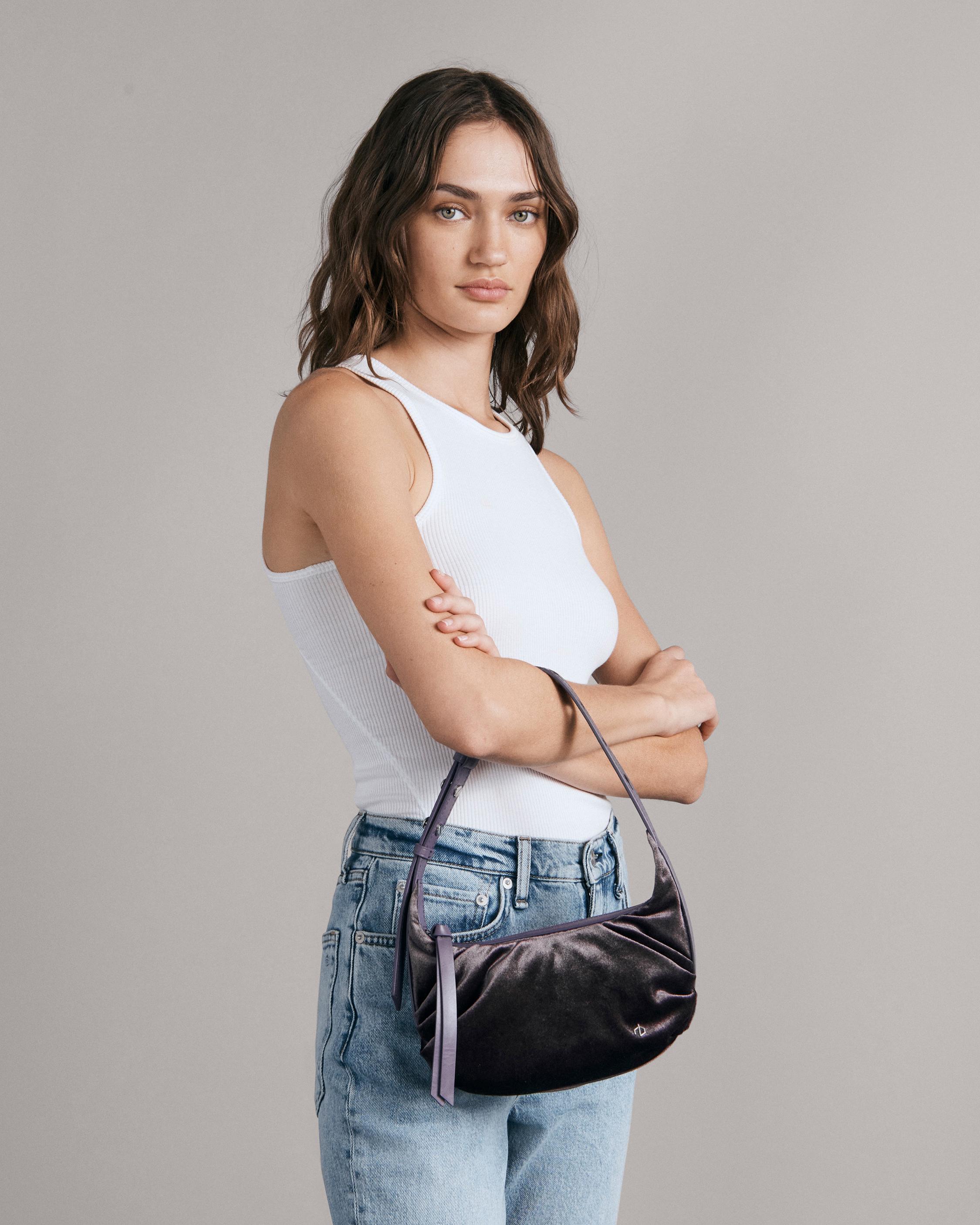 Velvet Commuter Mini Hobo Bag  Rag & Bone –