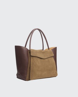 Runner Tote - Suede & Leather image number 3
