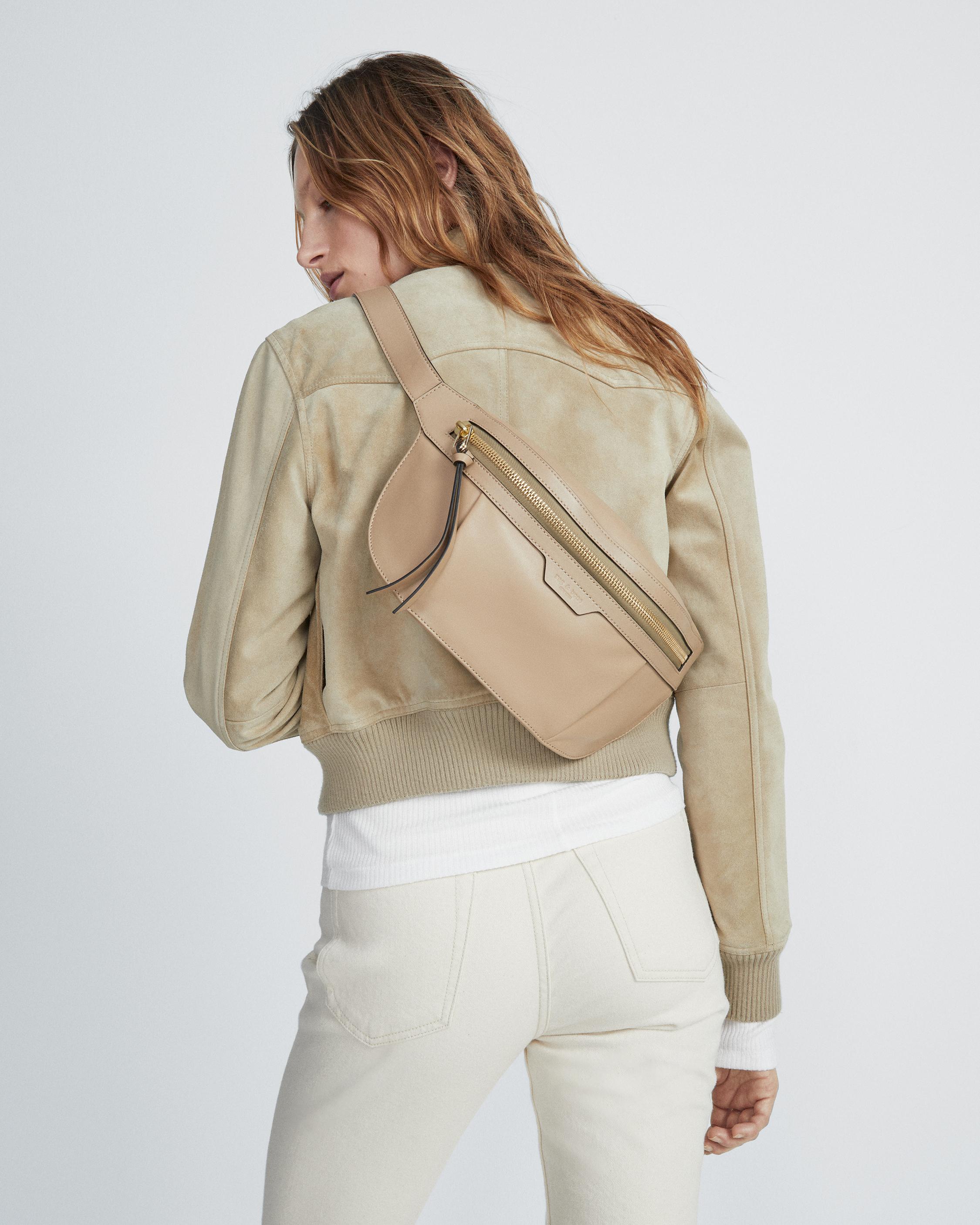 Commuter Fanny Pack | Leather Crossbody Belt Bag