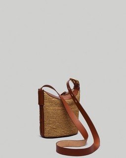 Belize Mini Bucket Bag - Straw image number 3