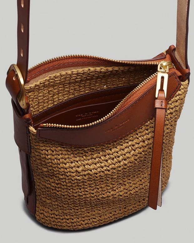 Belize Mini Bucket Bag - Straw image number 4