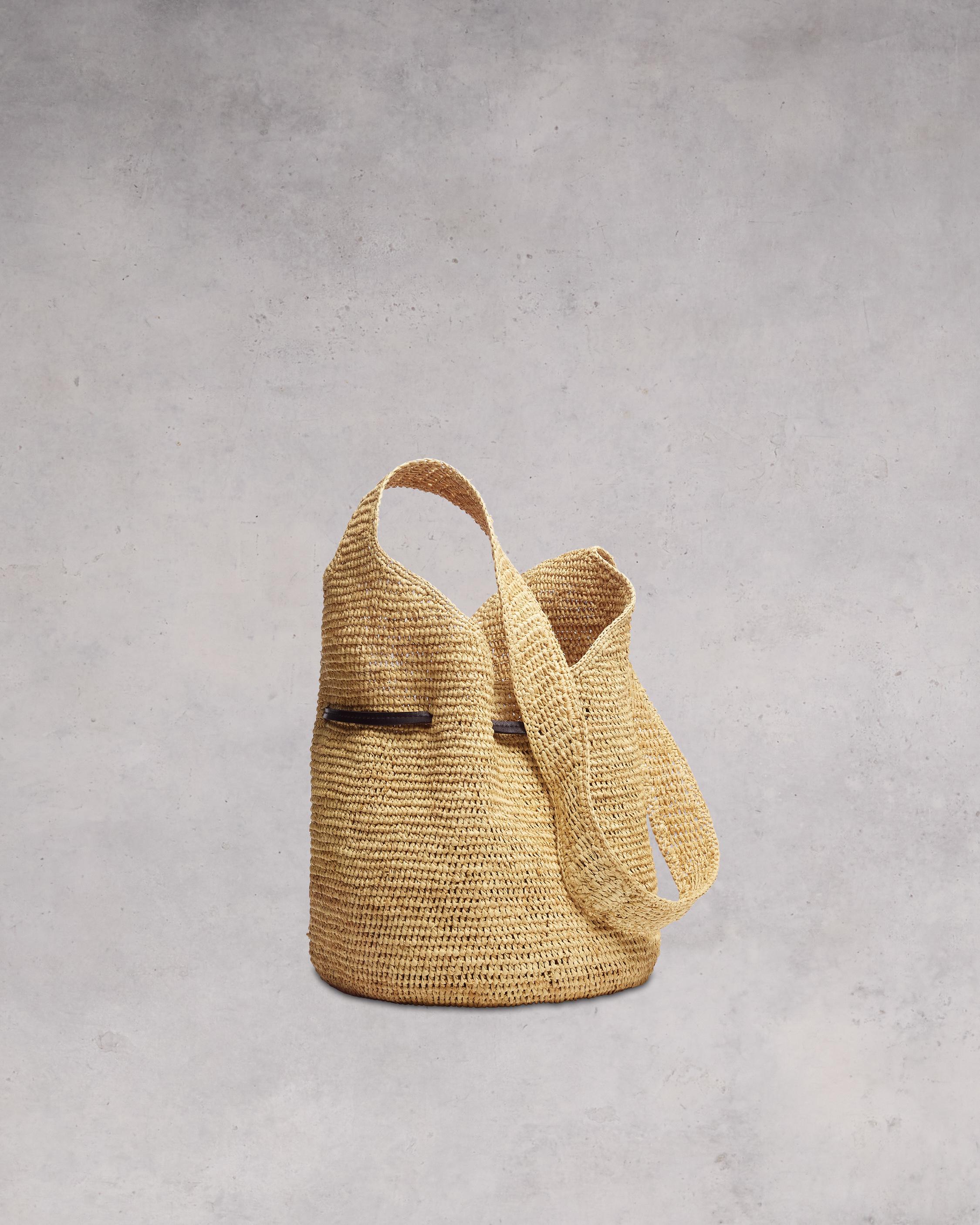 Daily Raffia Bucket Bag image number 3