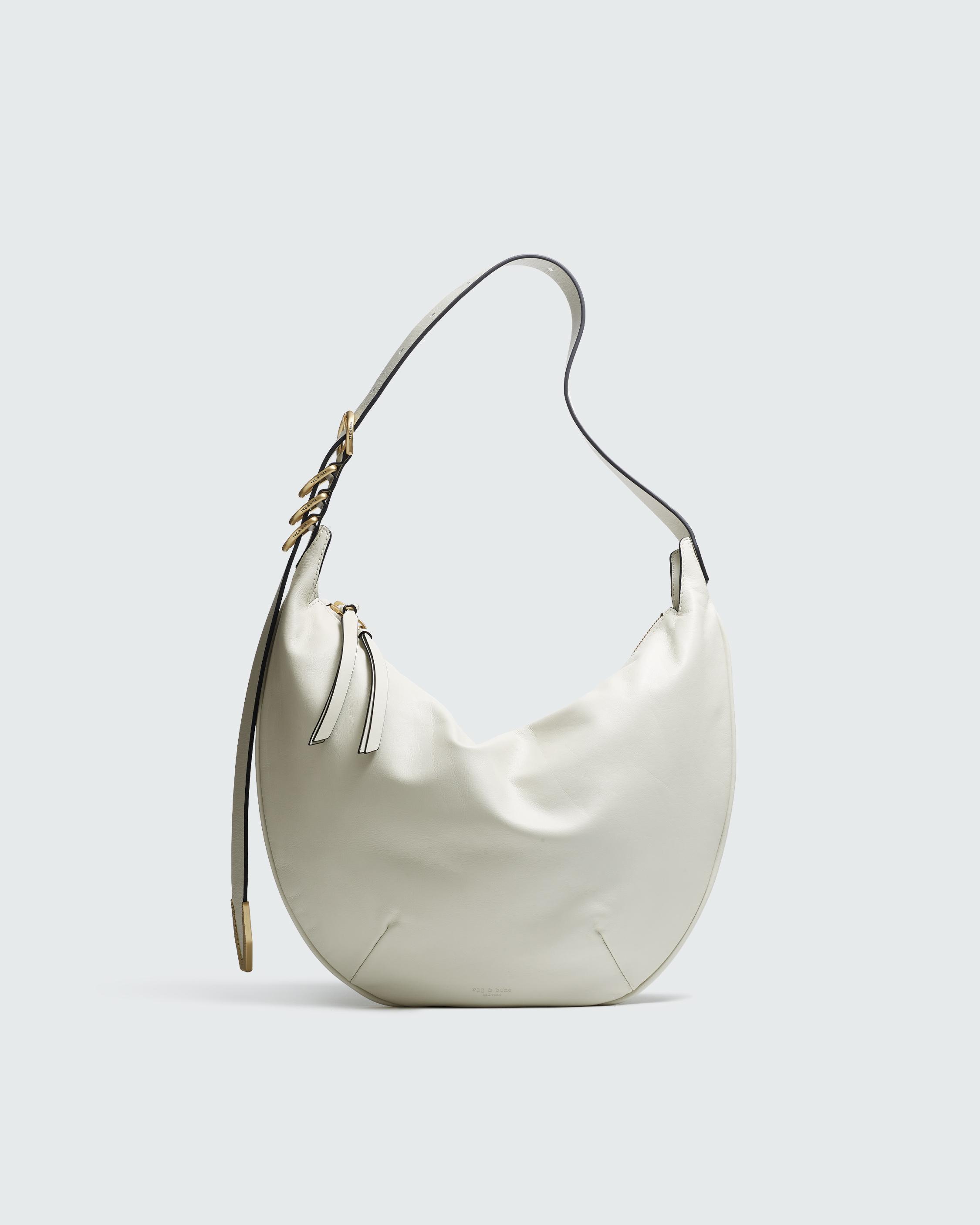 Spire Shoulder Bag - Leather - Antique White | rag & bone