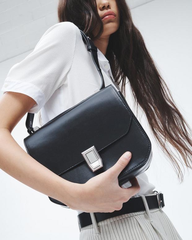 Max Leather Crossbody - Black | rag & bone Max Leather Crossbody - Black | rag & bone