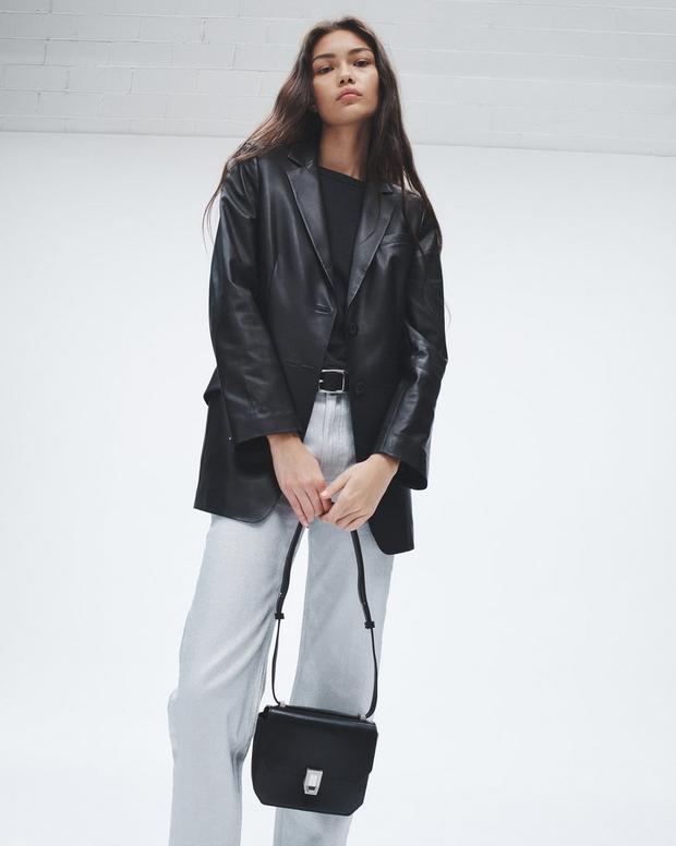 Small Max Leather Crossbody - Black | rag & bone Small Max Leather Crossbody - Black | rag & bone