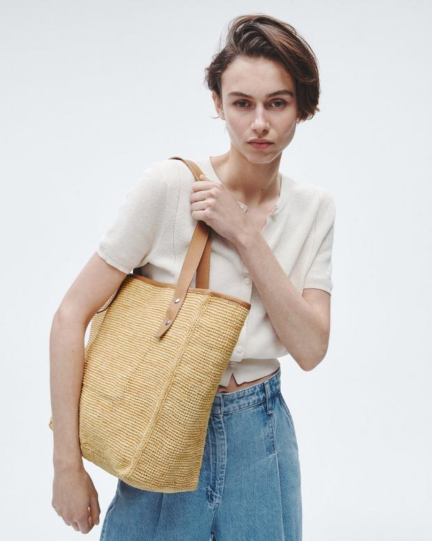 Daily Tote - Raffia image number 2