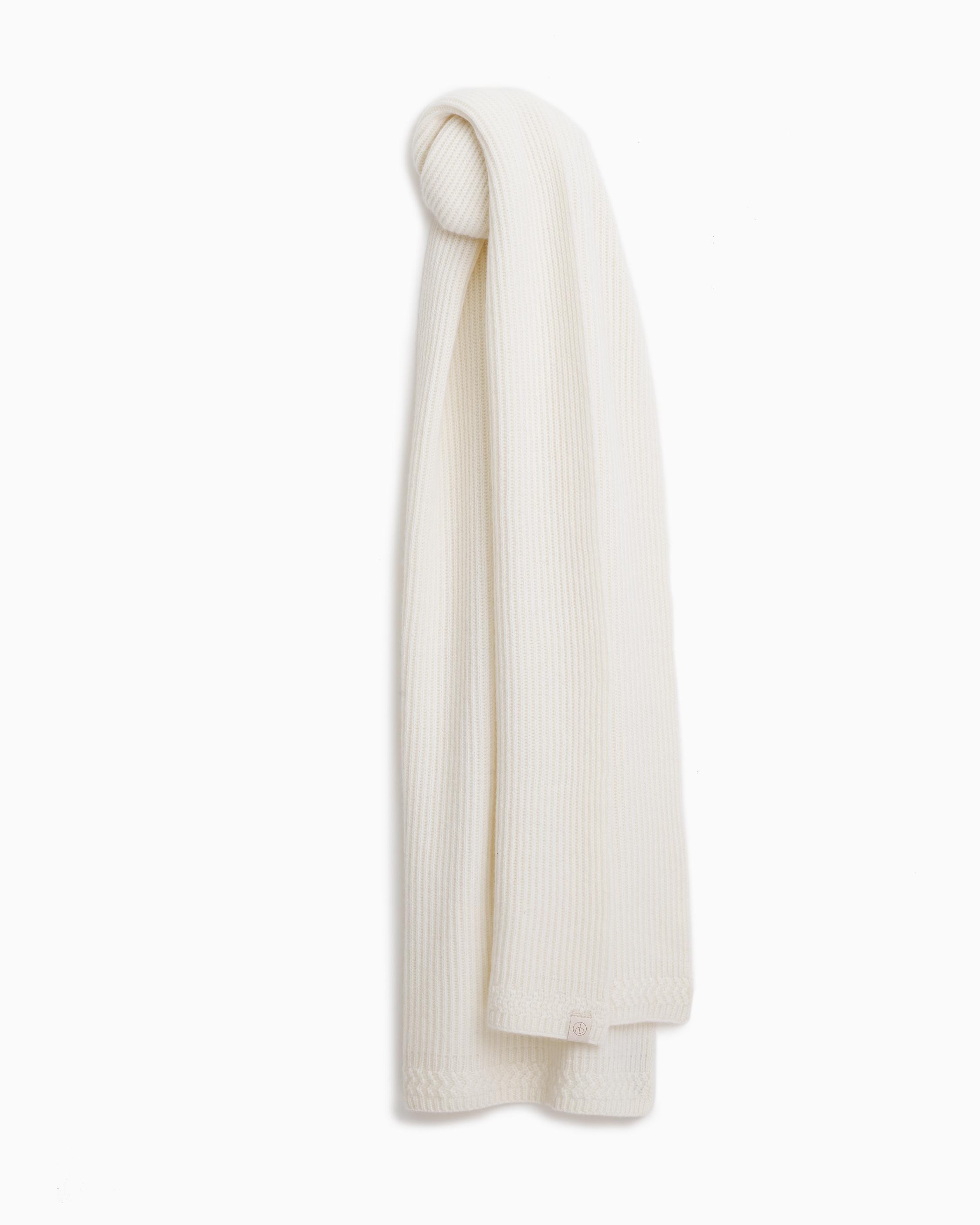 Drumohr Mélange Wool-Cashmere Scarf