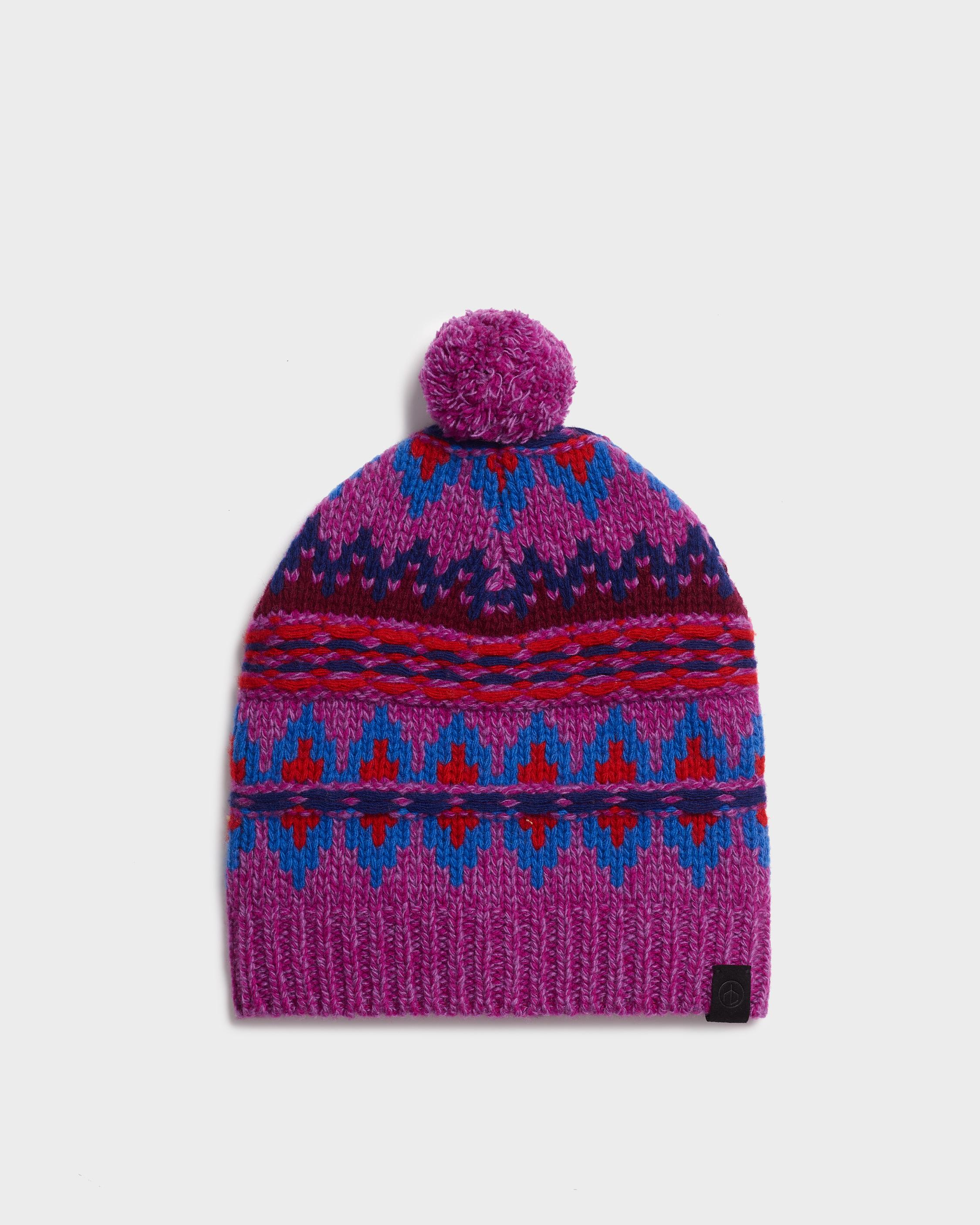 rag & bone fairisle beanie Rag & Bone - Fair Isle Wool-Jacquard Beanie Rag and Bone main image 3