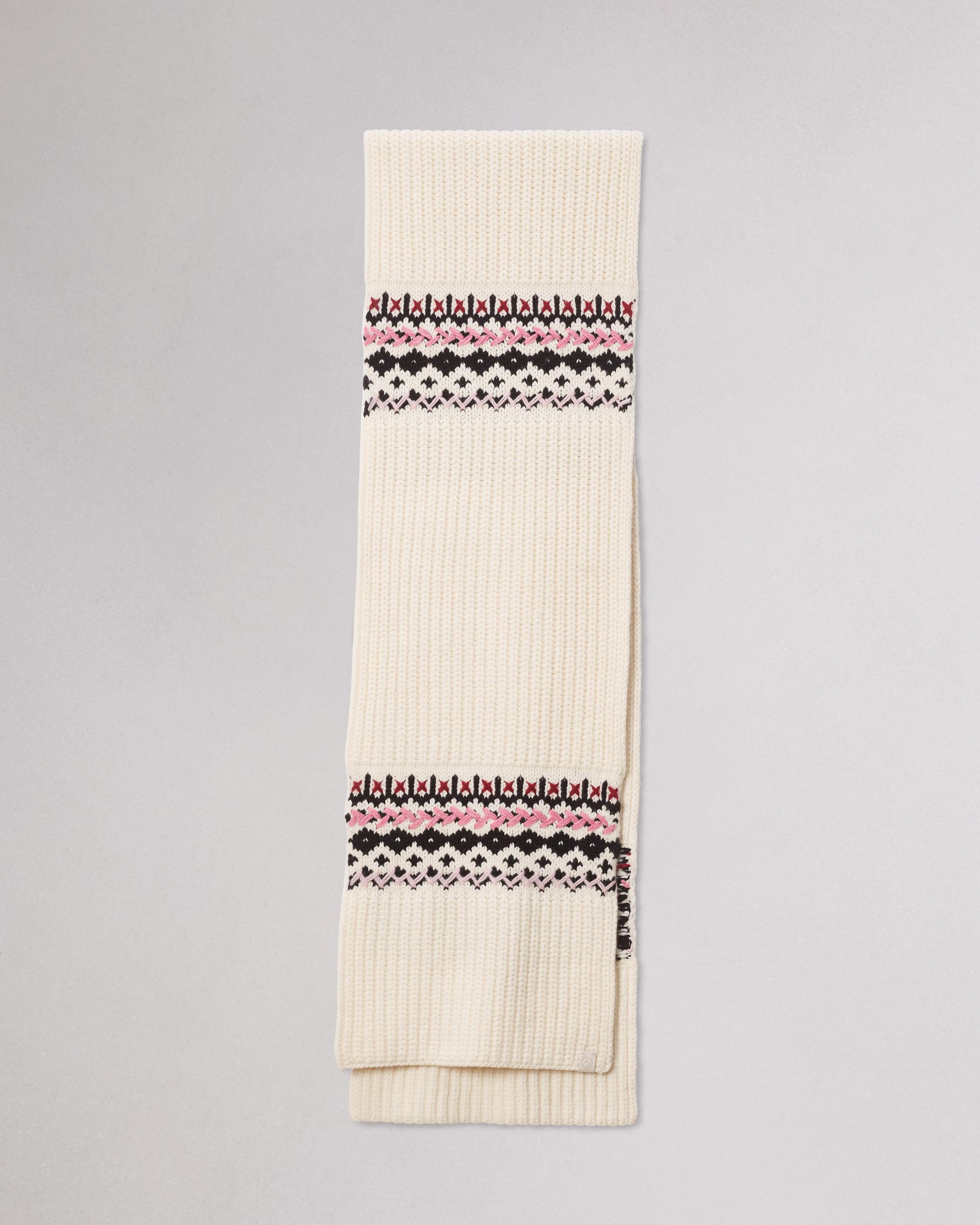 Leigh Fair Isle Scarf image number 1