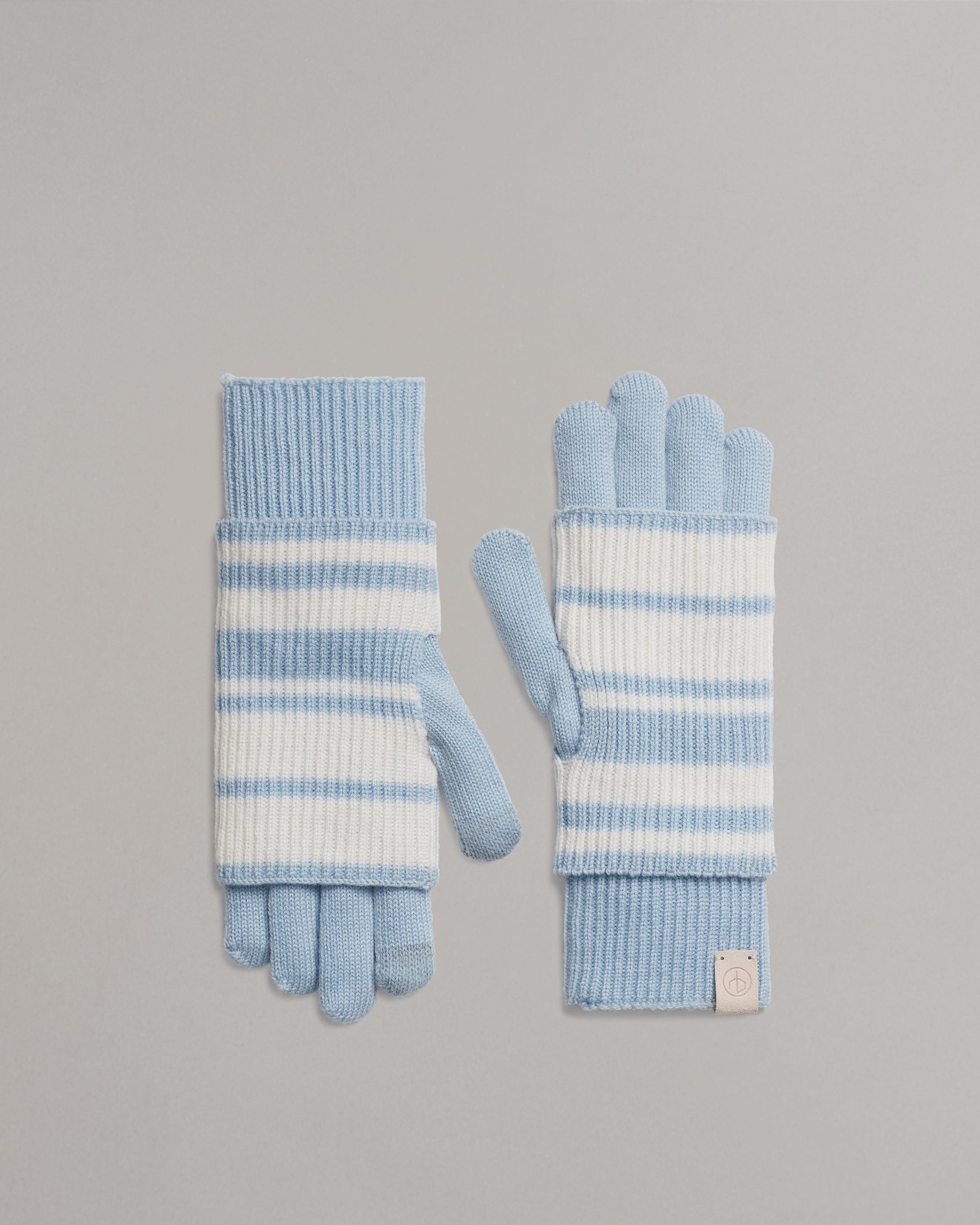 Blake Layered Tech Gloves - Light Blue | rag & bone